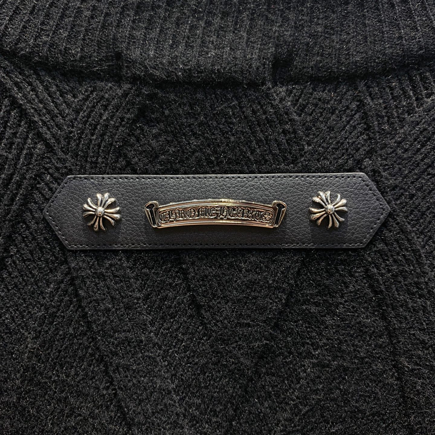 Chrome Hearts Jeans Wool Black Loose Fit S-m-l-xl-175140