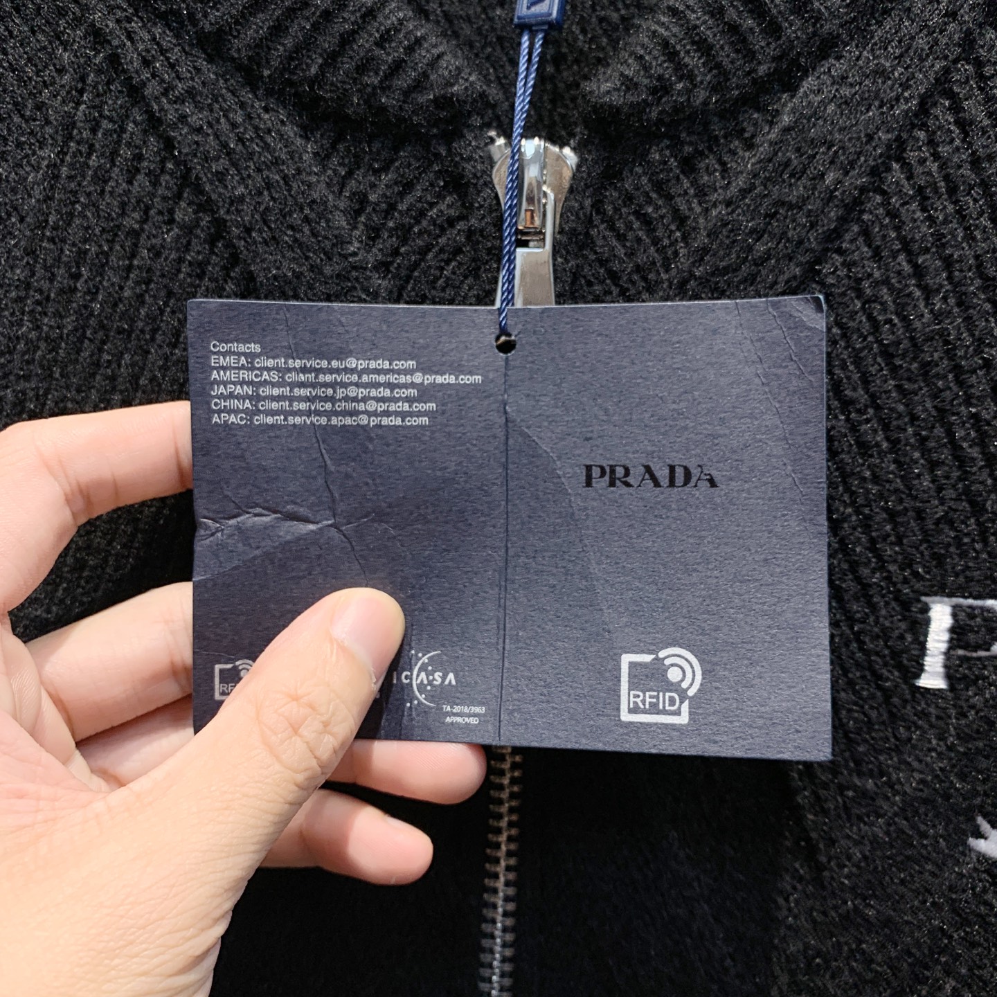 Prada Jeans Wool Black Loose Fit S-m-l-xl-175140