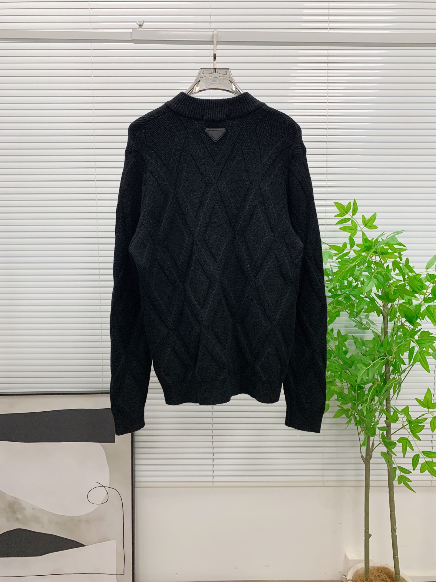 Prada Jeans Wool Black Loose Fit S-m-l-xl-175140