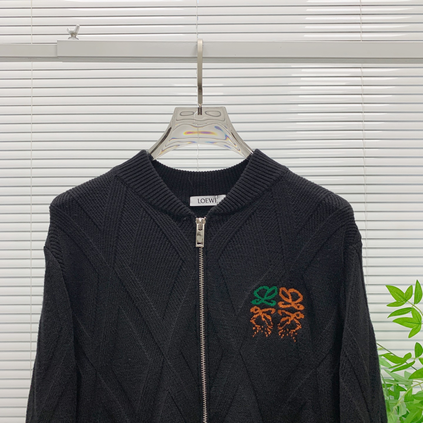 Loewe Jeans Wool Black Loose Fit S-m-l-xl-175140