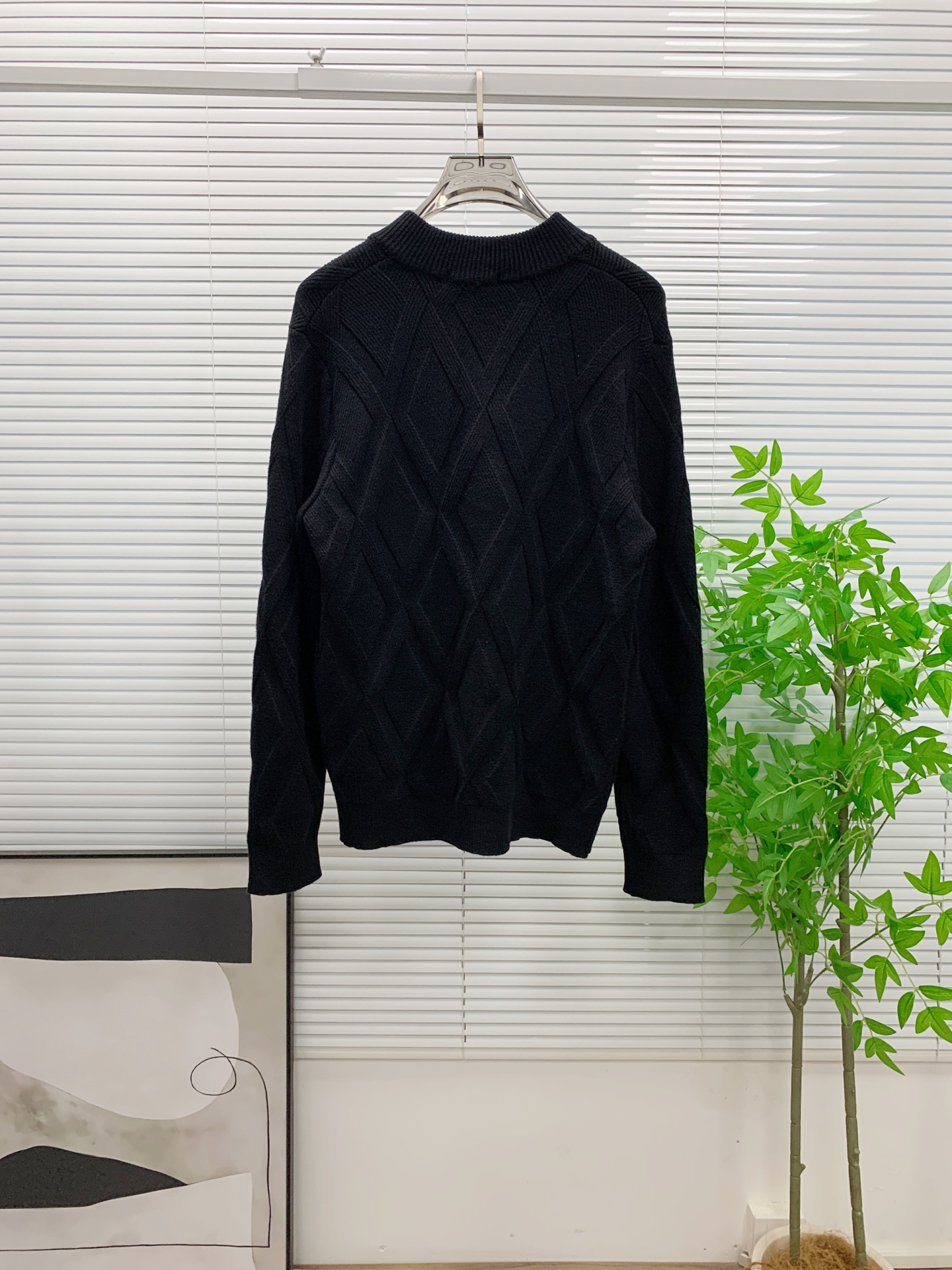 Loewe Jeans Wool Black Loose Fit S-m-l-xl-175140
