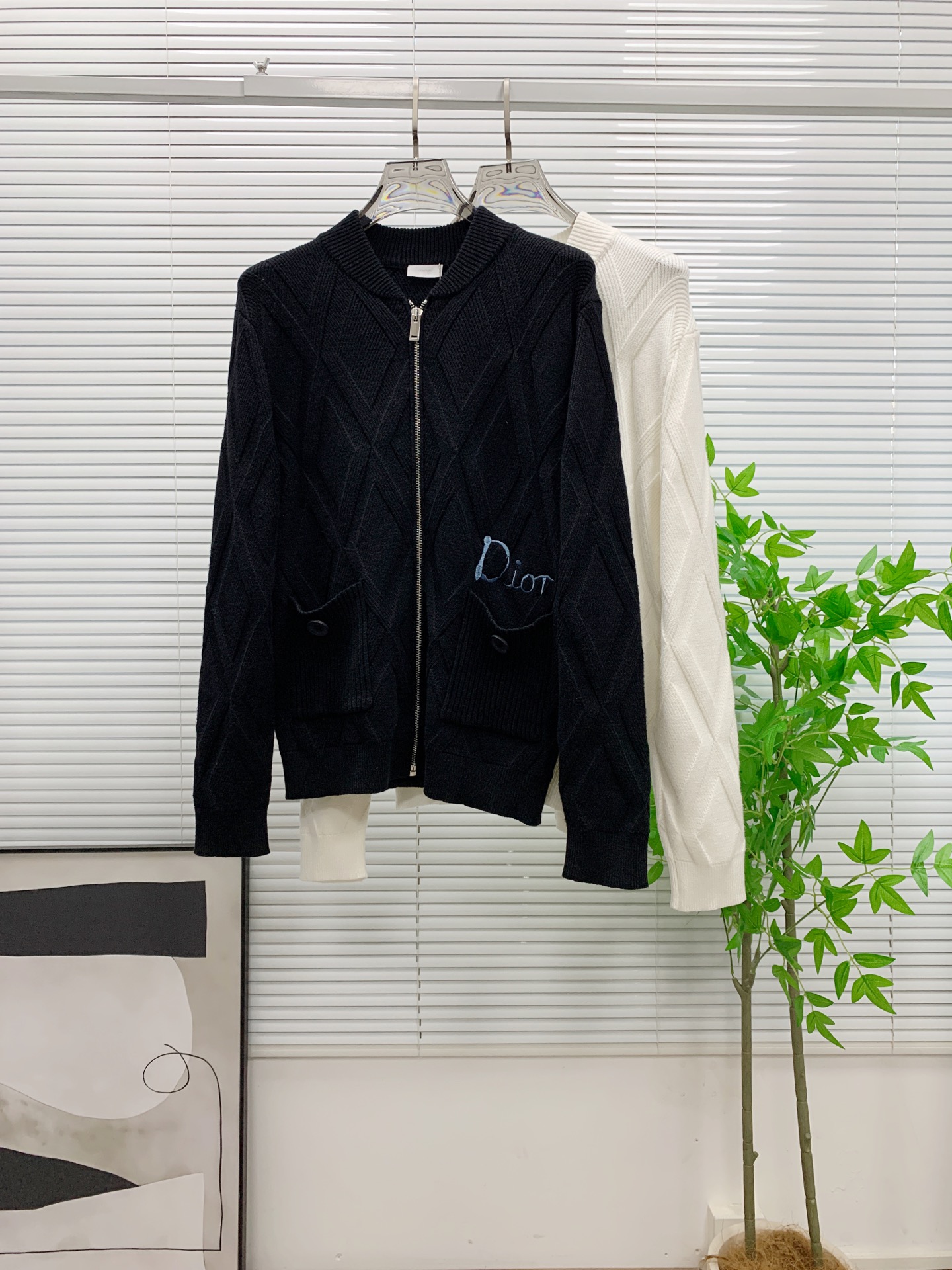 Dior Jeans Wool Black Loose Fit M-l-xl-175140