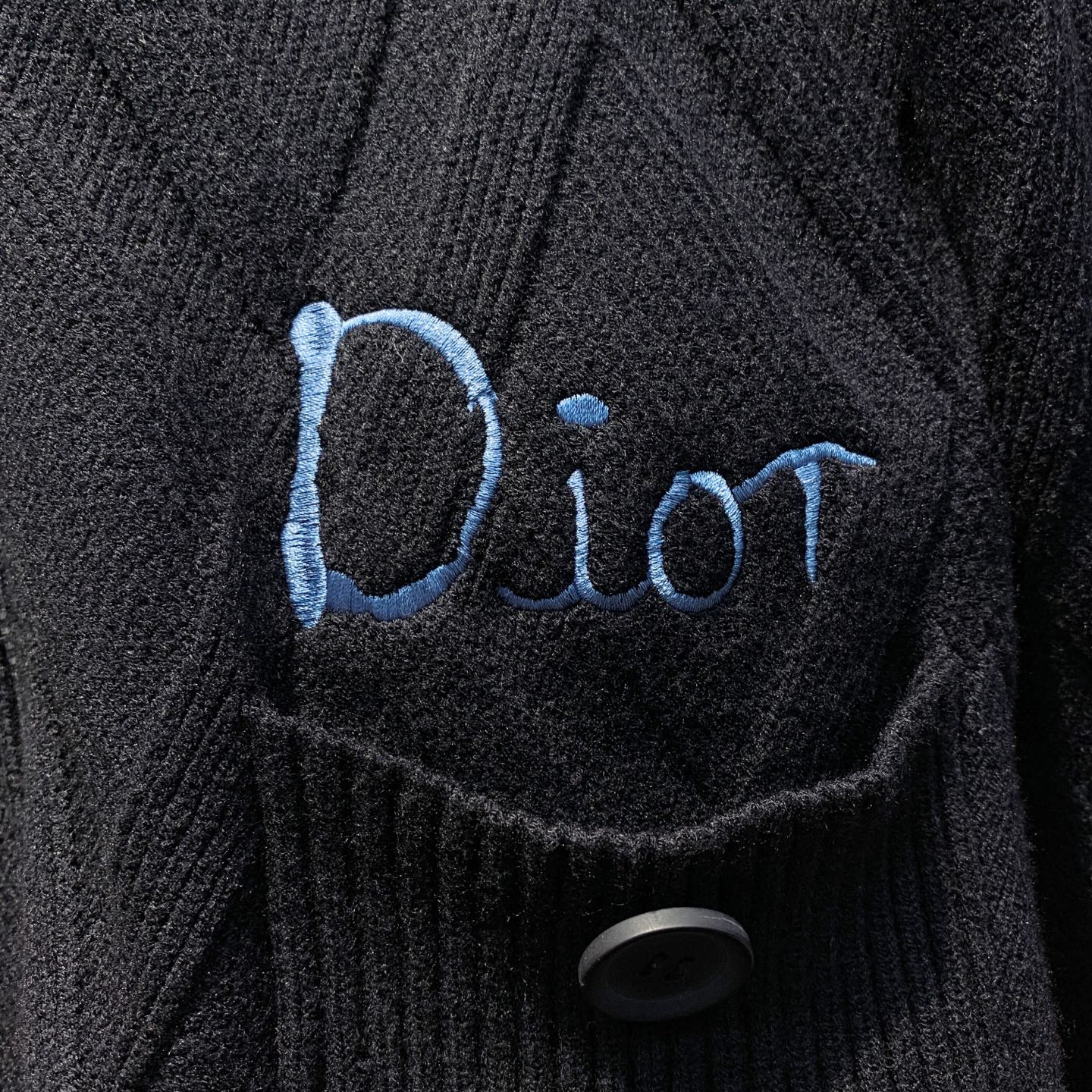 Dior Jeans Wool Black Loose Fit M-l-xl-175140
