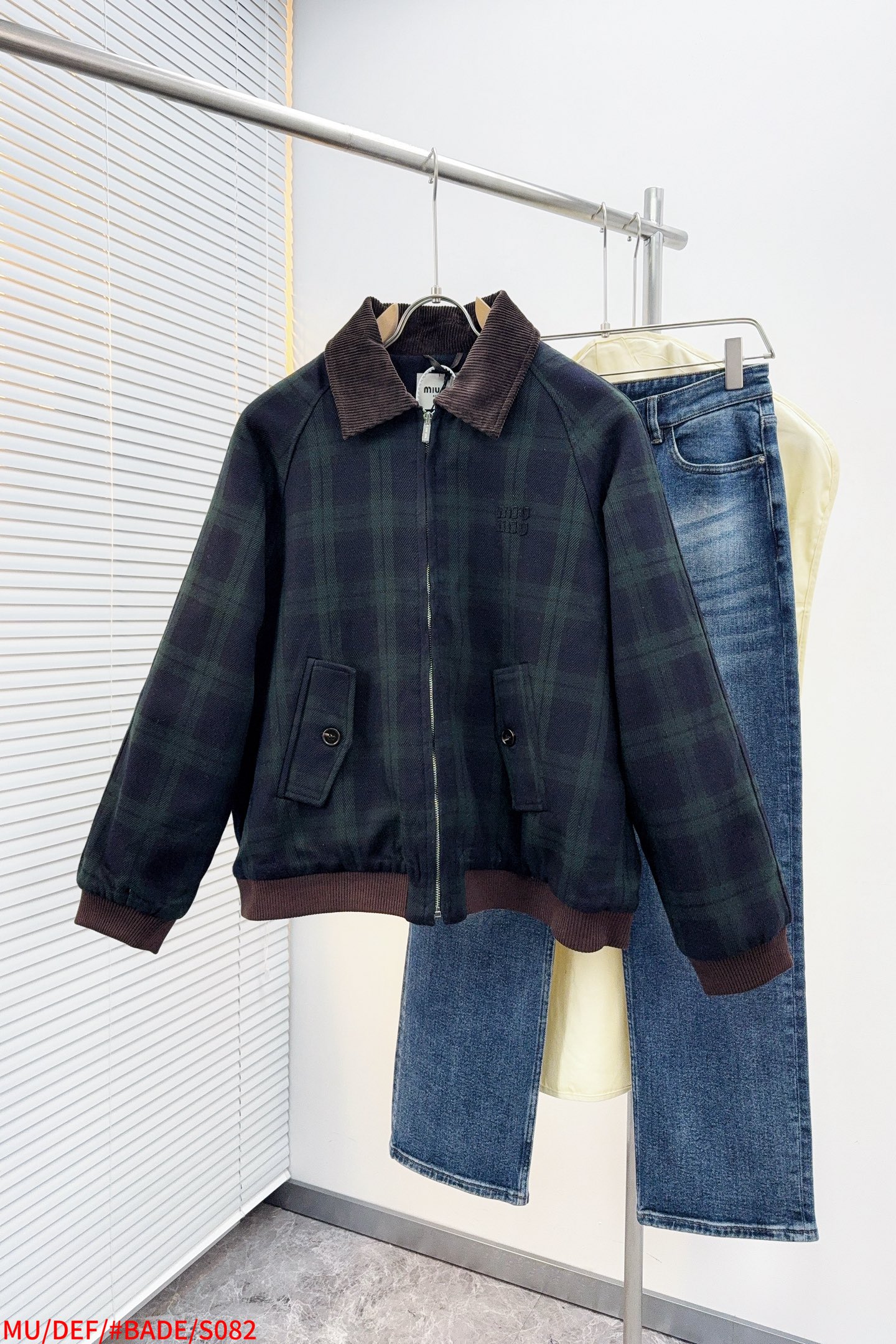 Miu Miu Jacket Cotton Loose Fit S-m