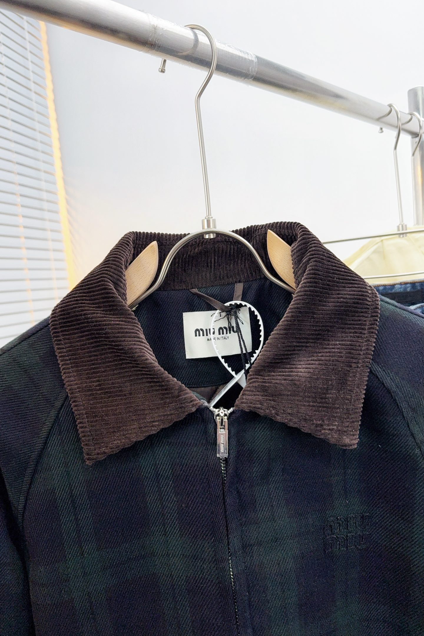 Miu Miu Jacket Cotton Loose Fit S-m