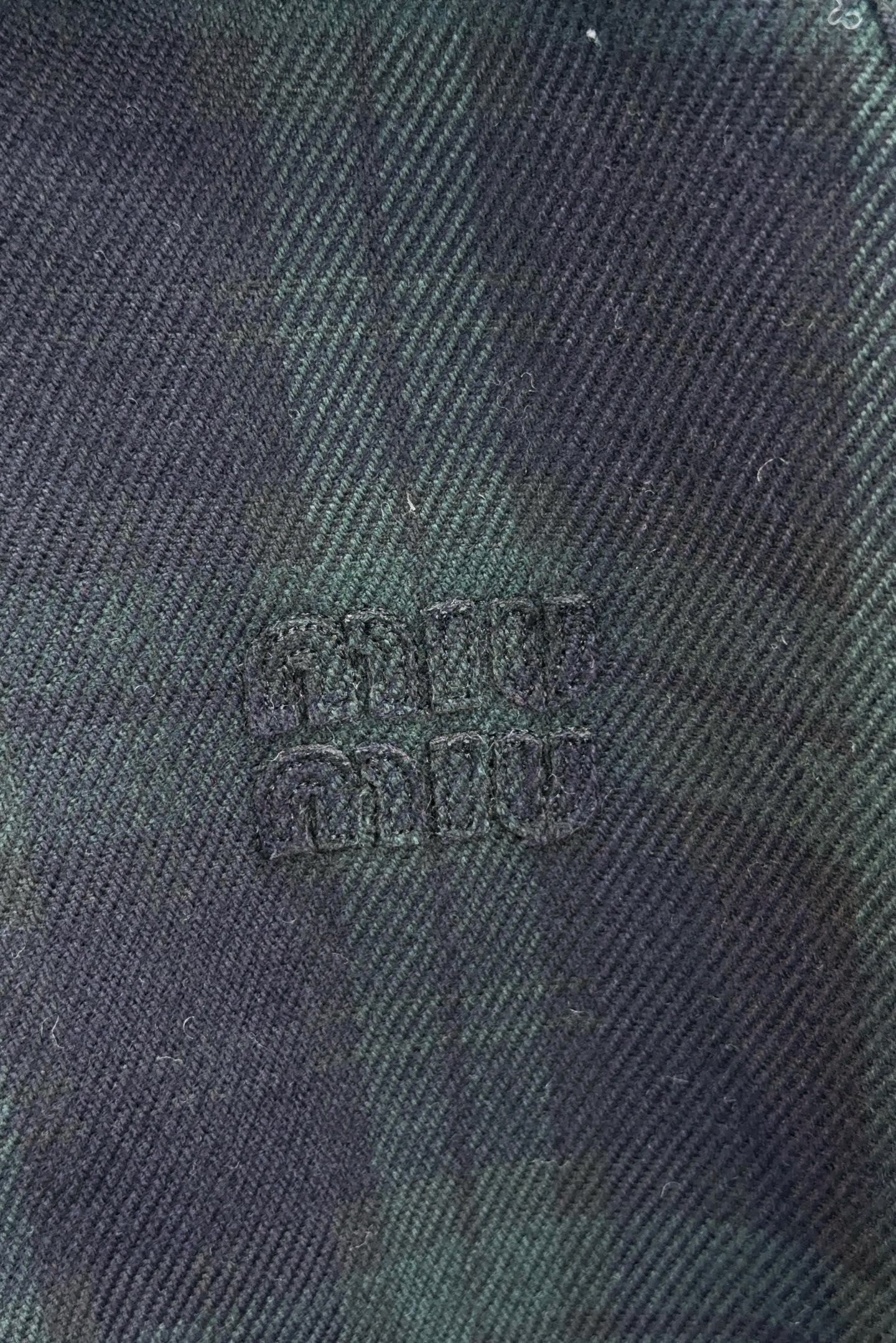 Miu Miu Jacket Cotton Loose Fit S-m