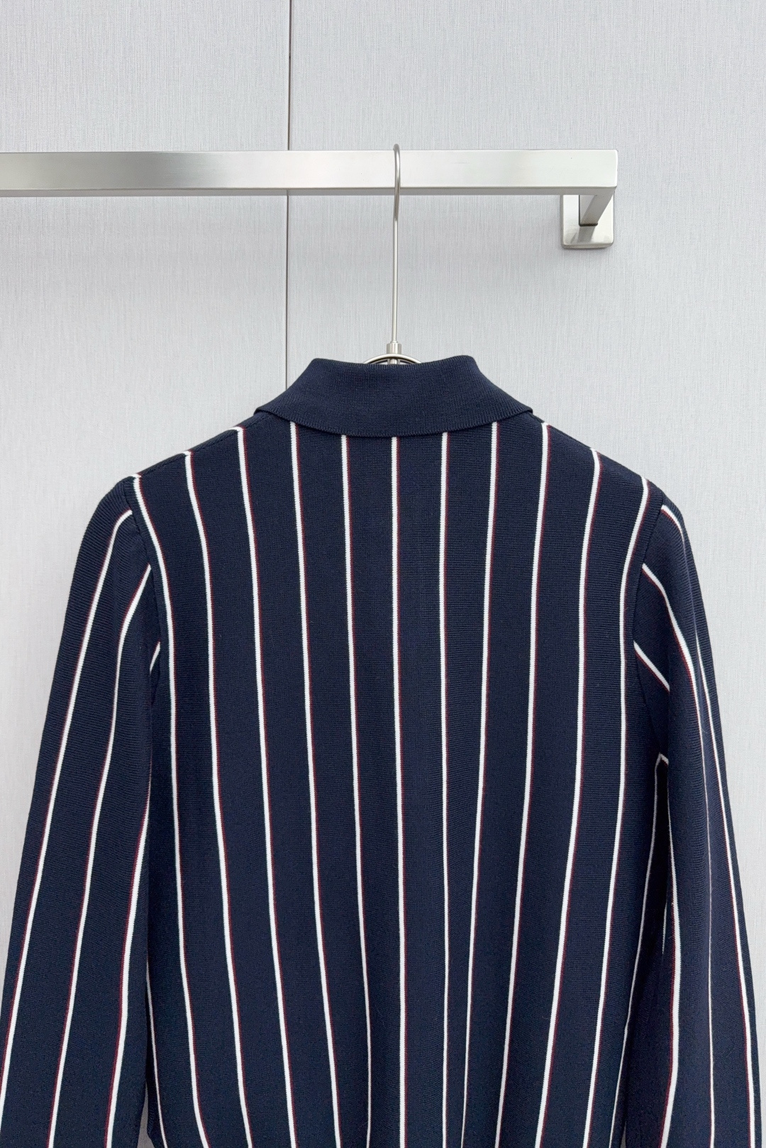 Prada Basic Clothing Cotton White Striped M-xl