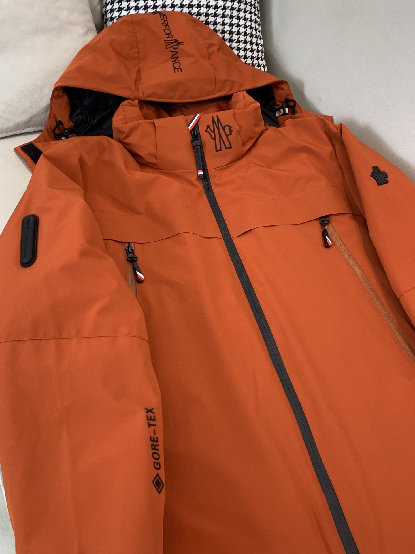 Moncler Male Down Jacket Goose Down Black Hooded S-m-l