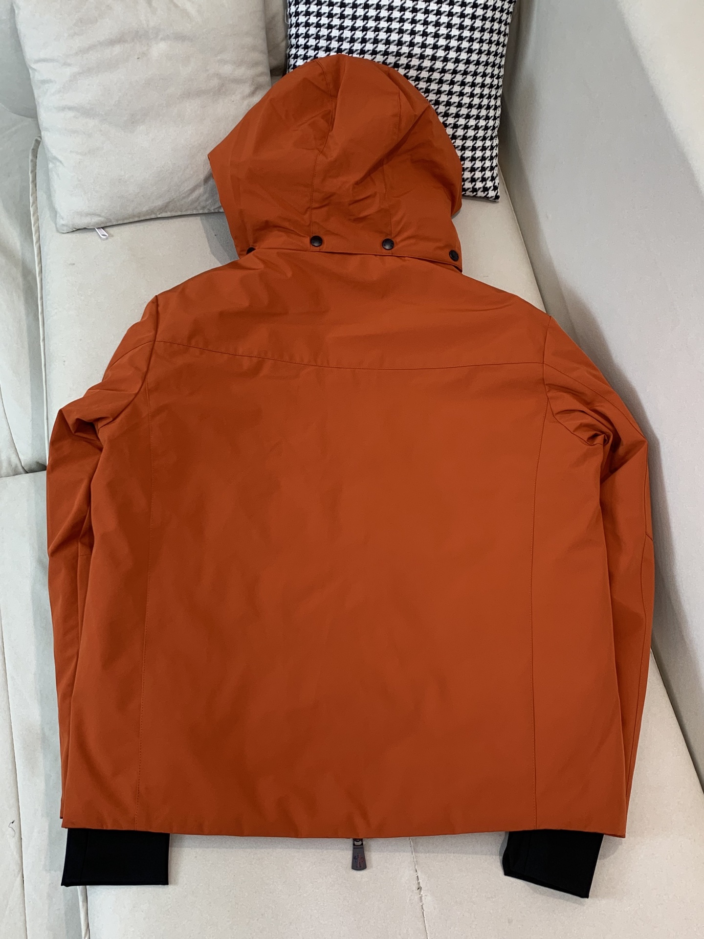 Moncler Male Down Jacket Goose Down Black Hooded S-m-l
