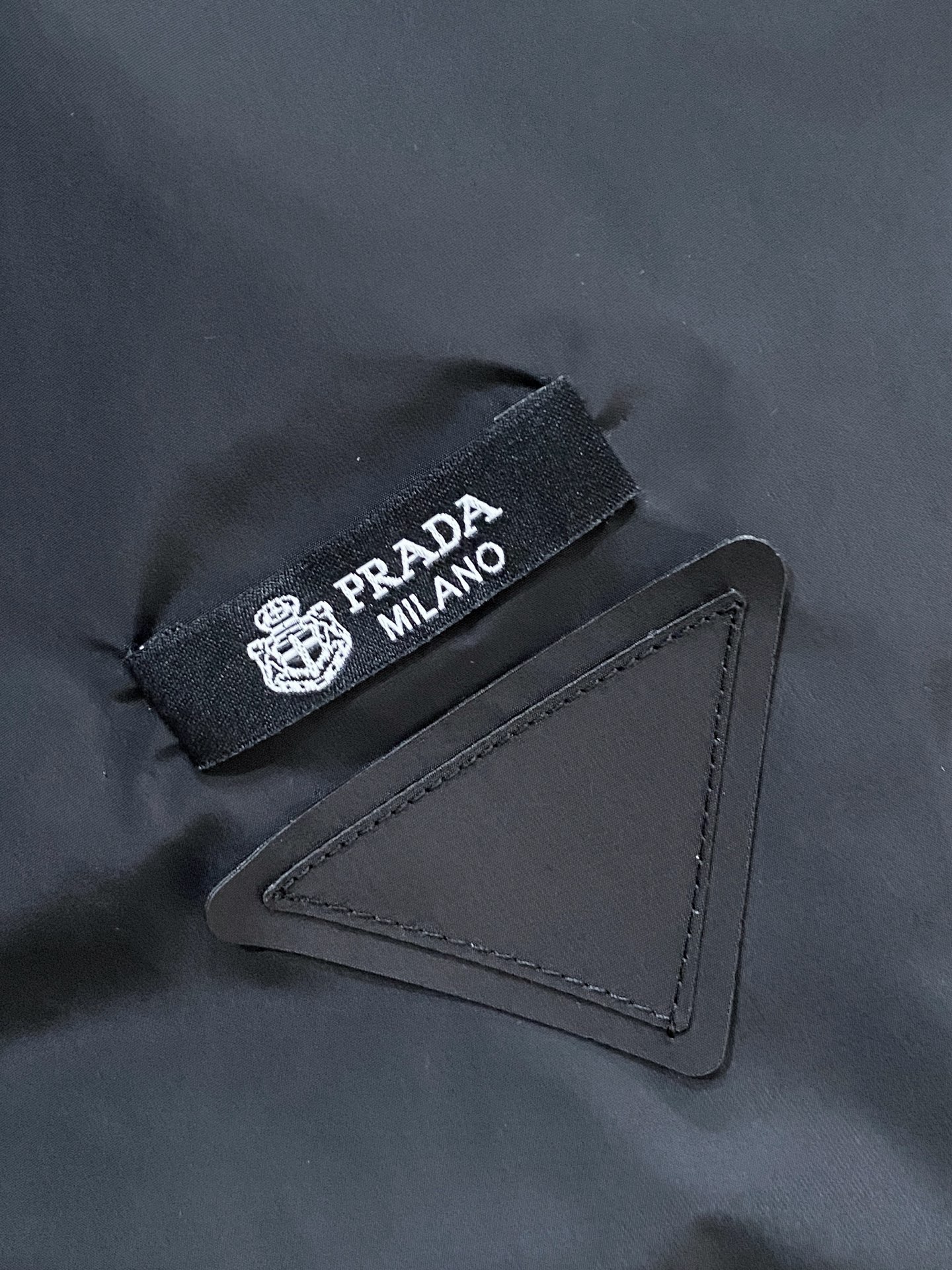 Prada Jacket Black Hooded S
