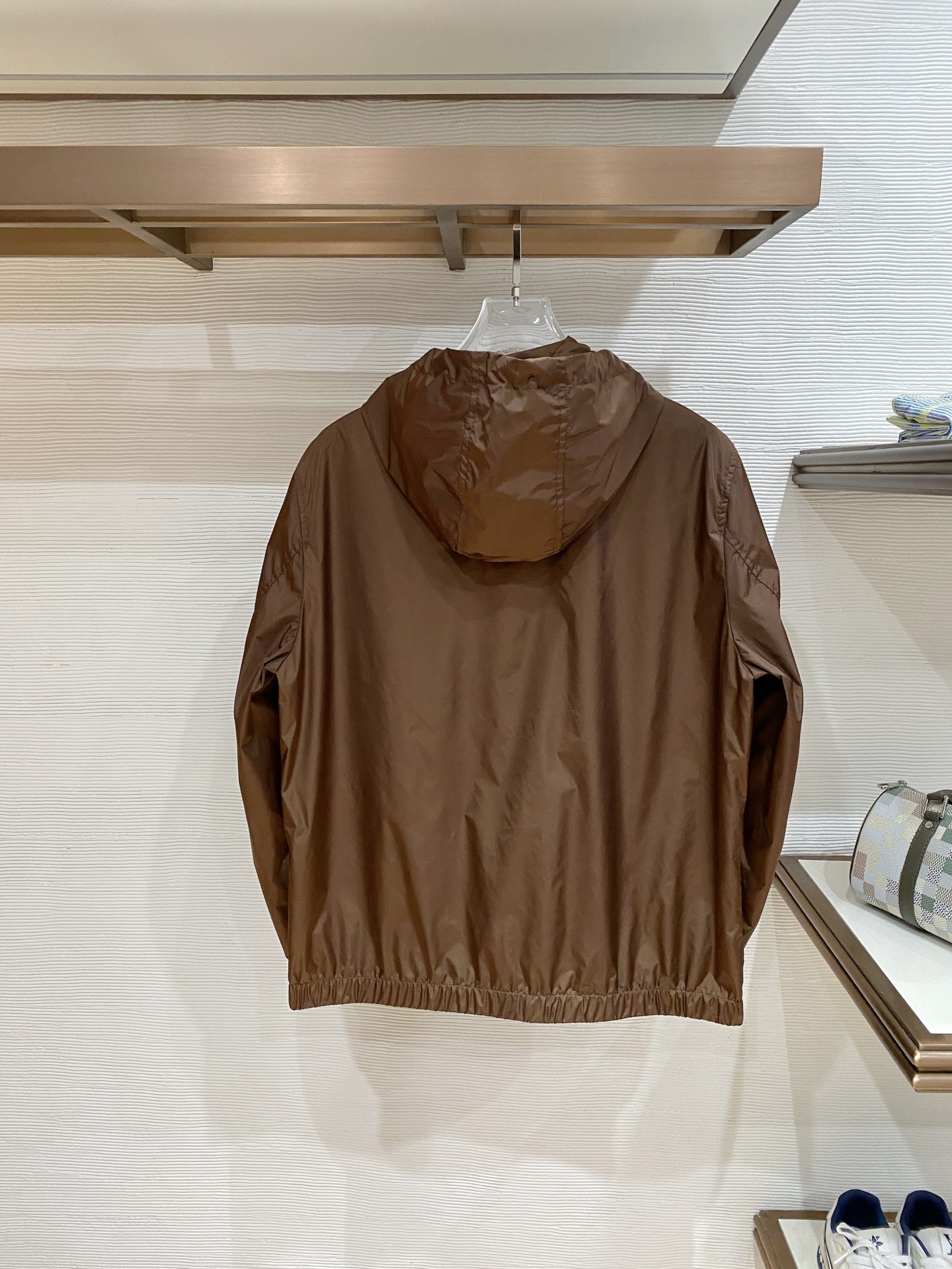 Prada Jacket Black Hooded S