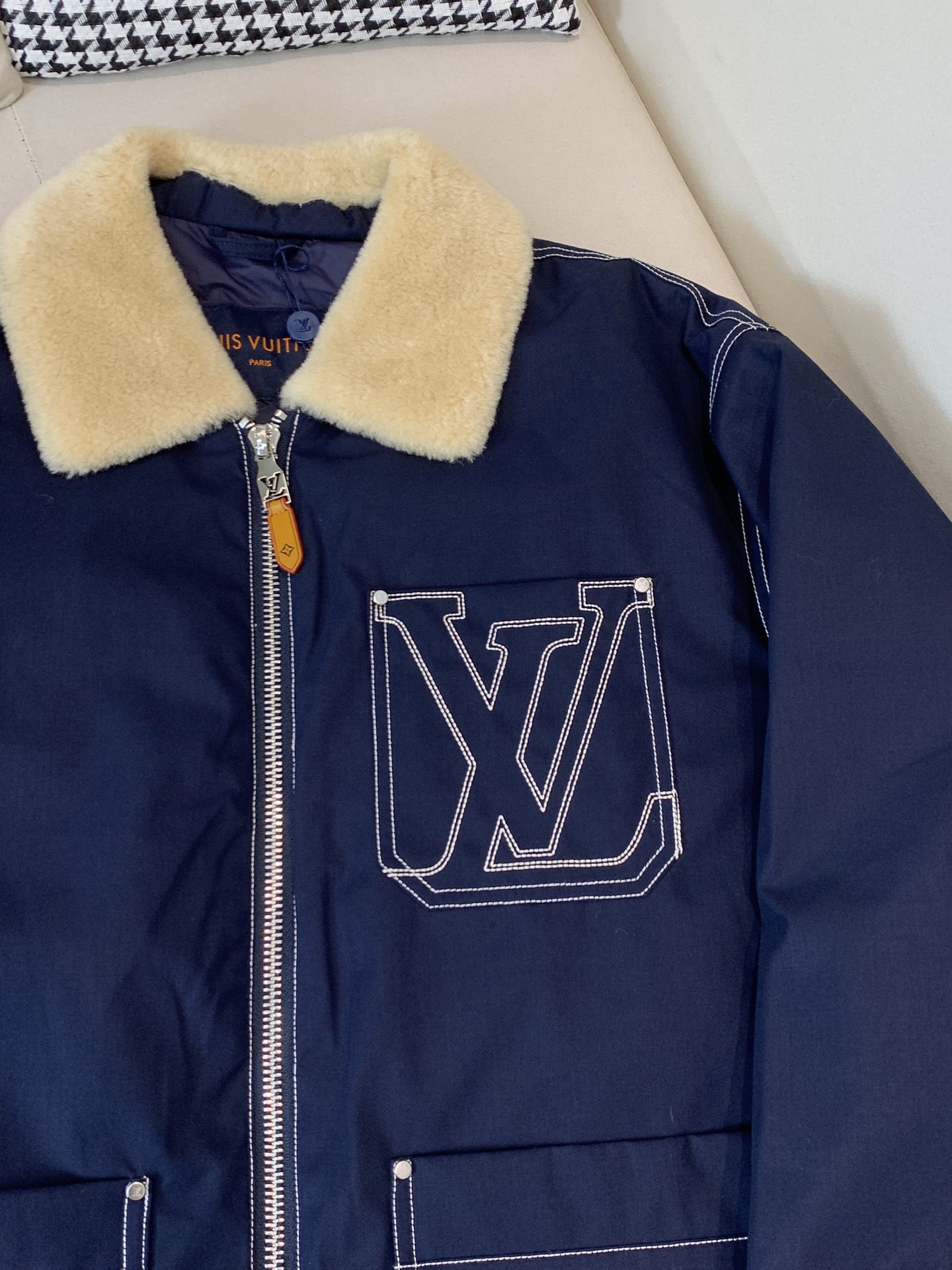 Louis Vuitton Basic Clothing Cotton Blue Loose Fit S-l