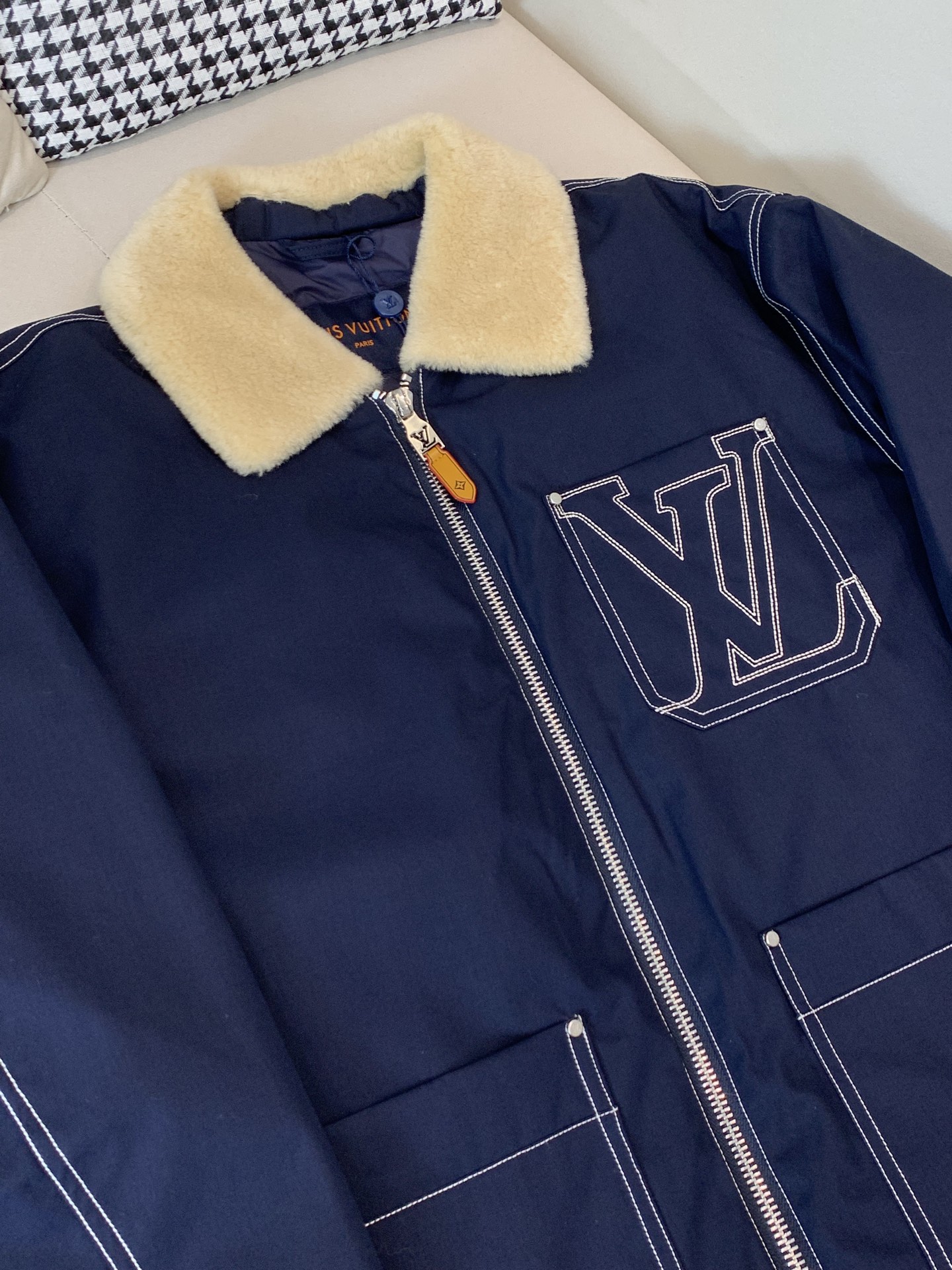 Louis Vuitton Basic Clothing Cotton Blue Loose Fit S-l