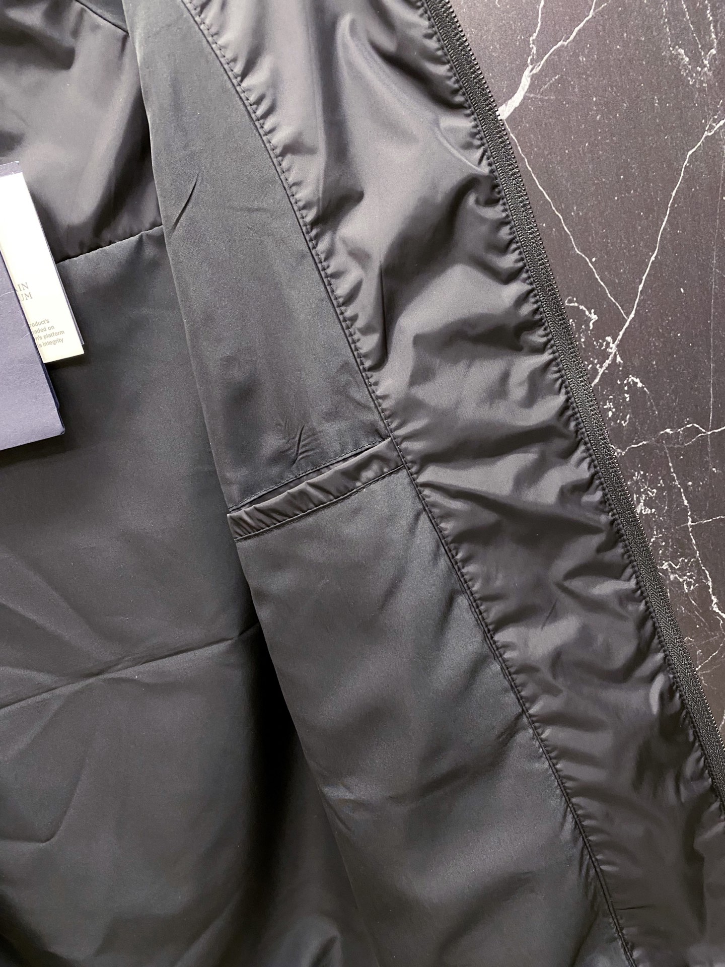 Prada Jacket Black Hooded S