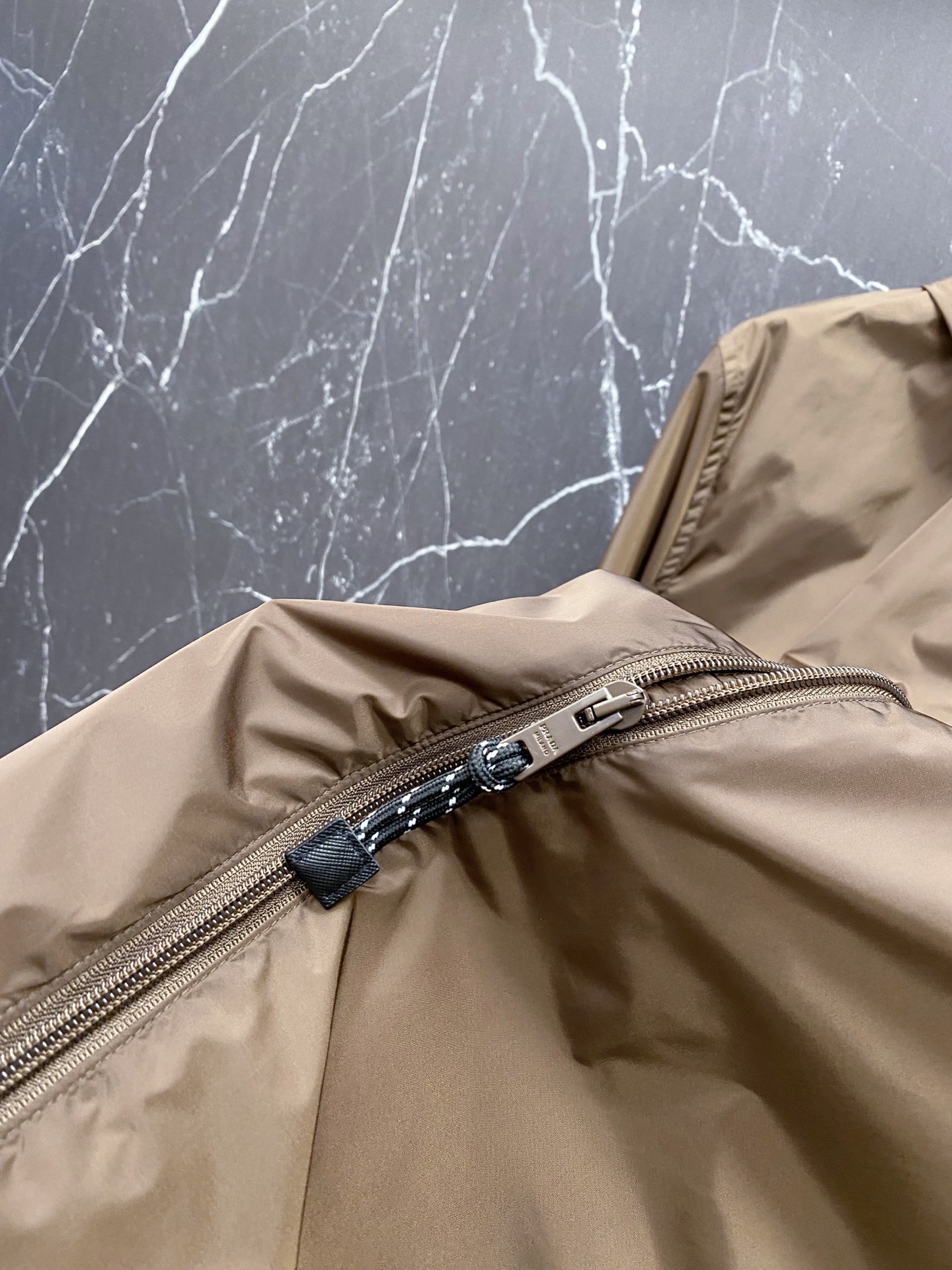 Prada Jacket Black Hooded S