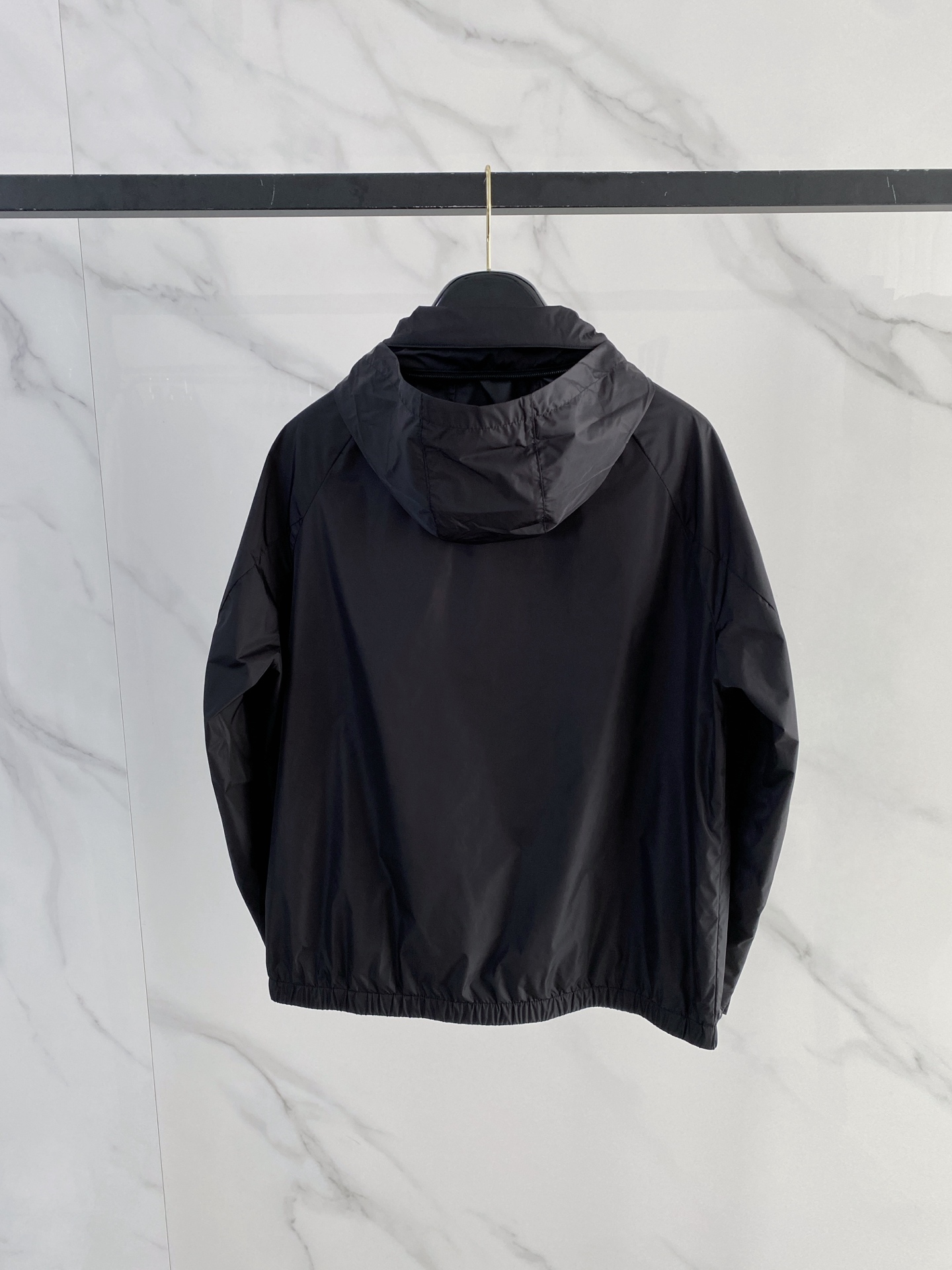Prada Jacket Black Hooded S