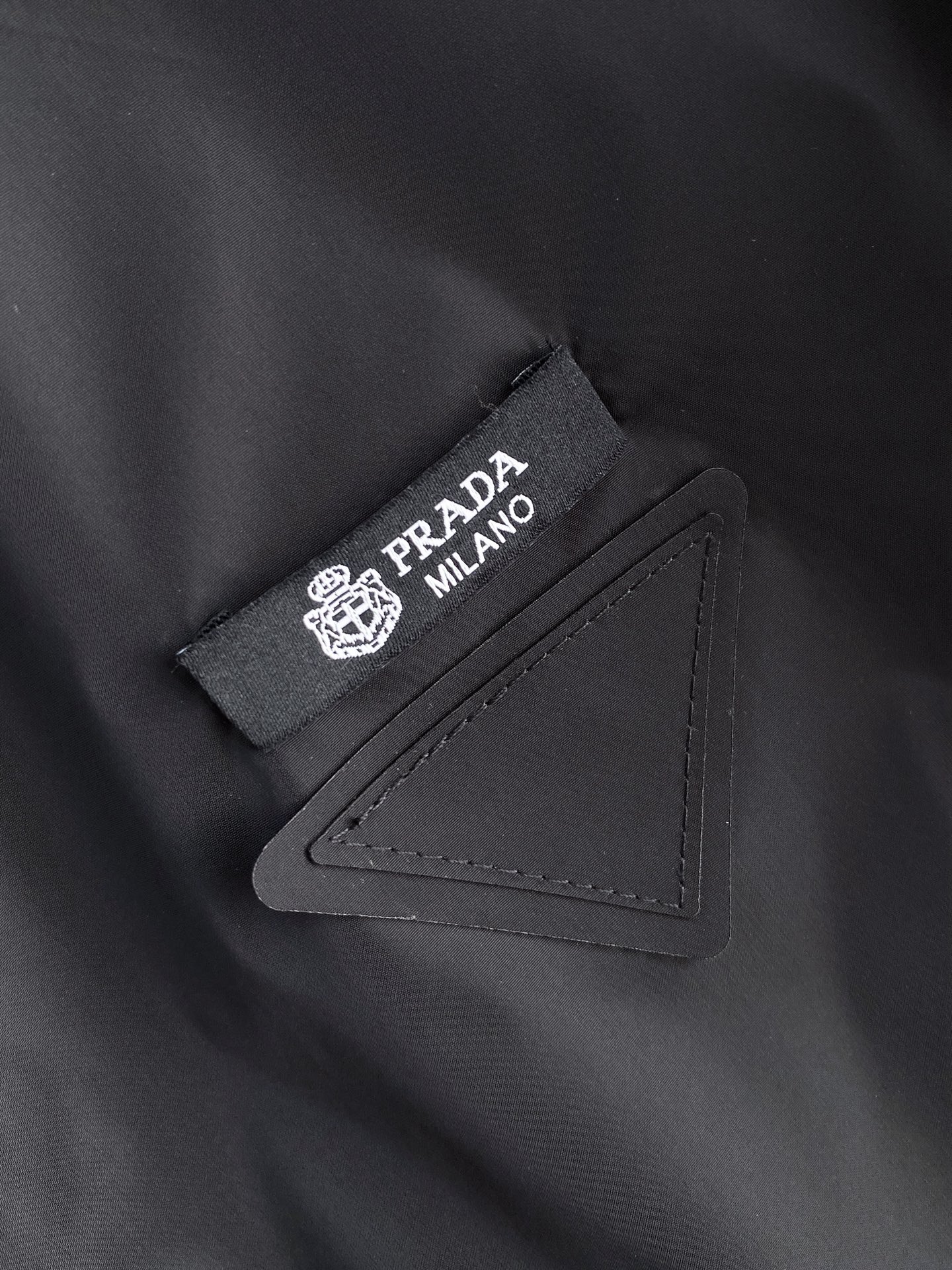 Prada Jacket Black Hooded S