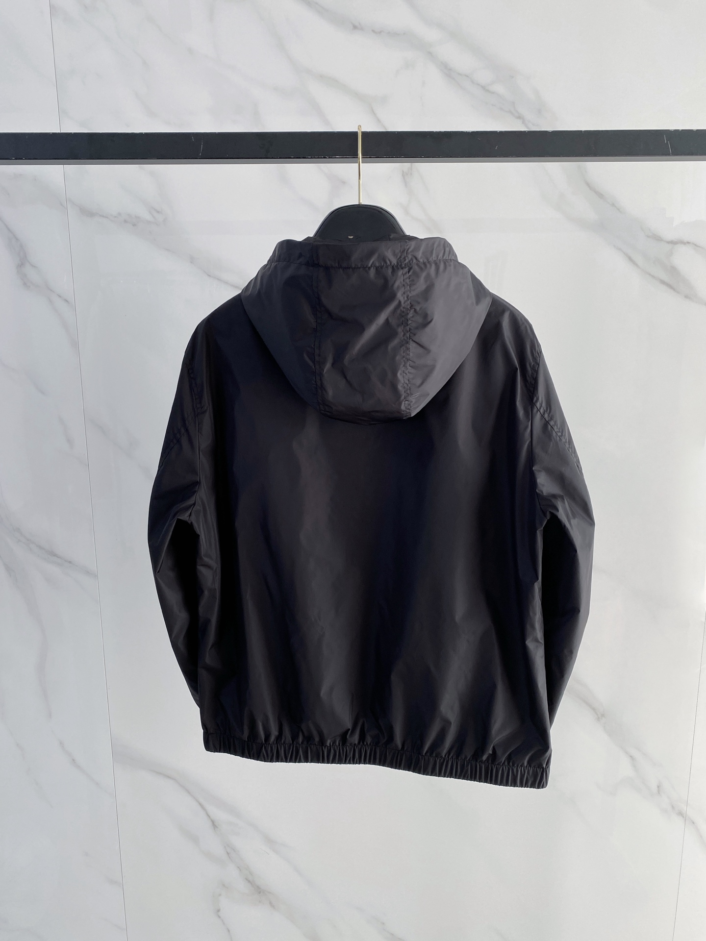 Prada Jacket Black Hooded S