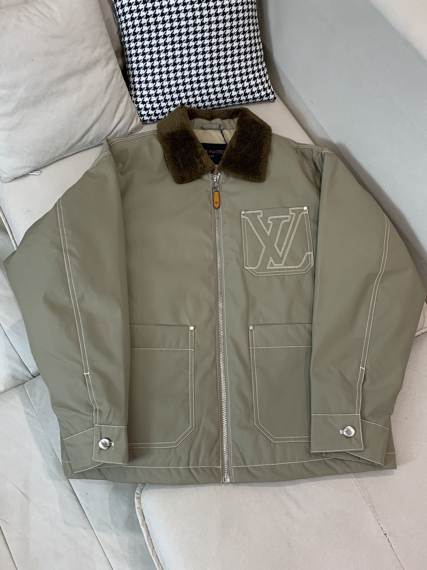 Louis Vuitton Basic Clothing Cotton Blue Loose Fit S-l