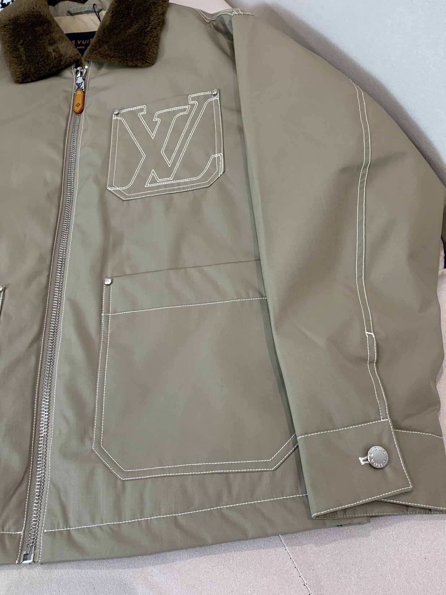 Louis Vuitton Basic Clothing Cotton Blue Loose Fit S-l