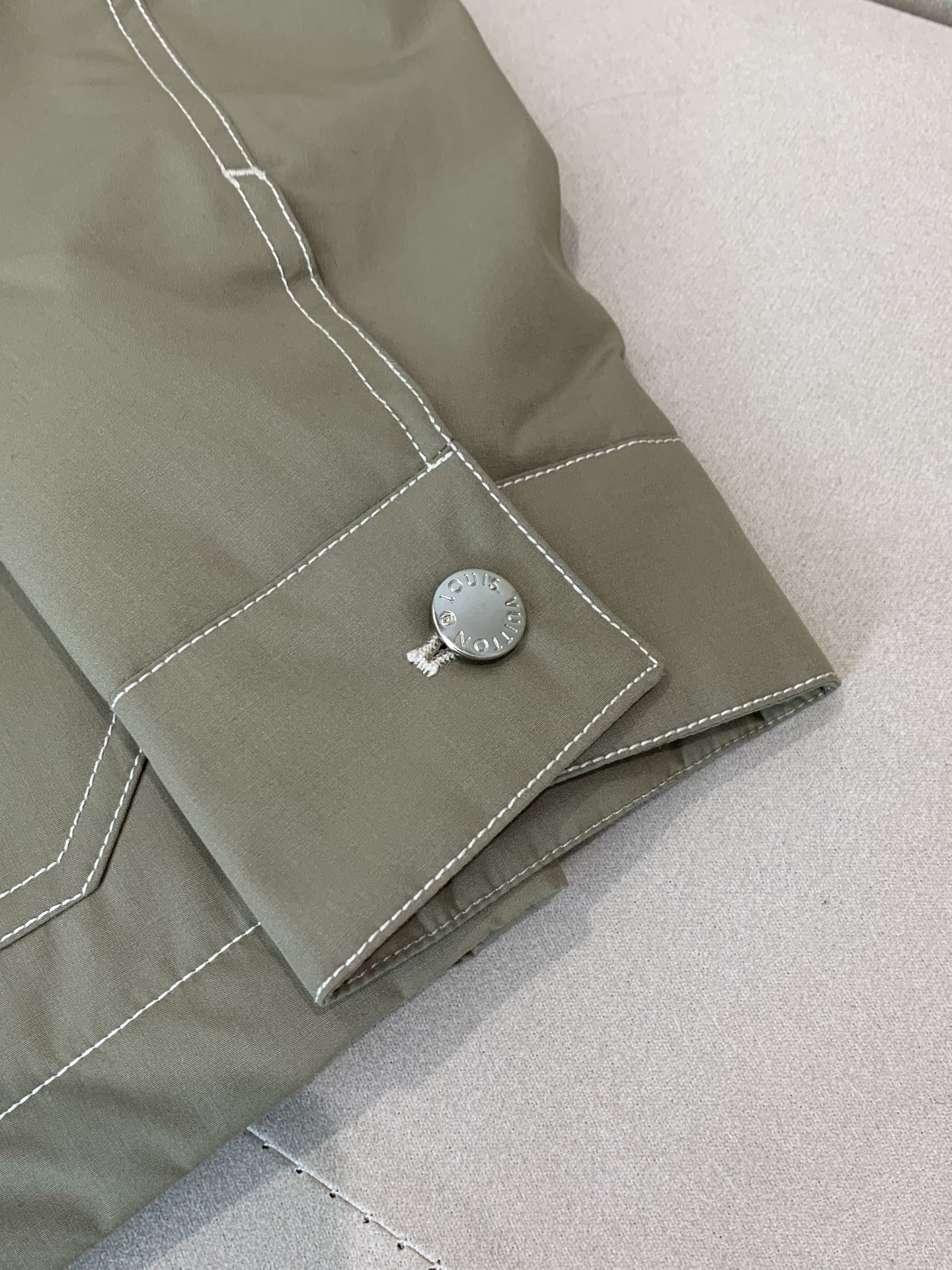 Louis Vuitton Basic Clothing Cotton Blue Loose Fit S-l