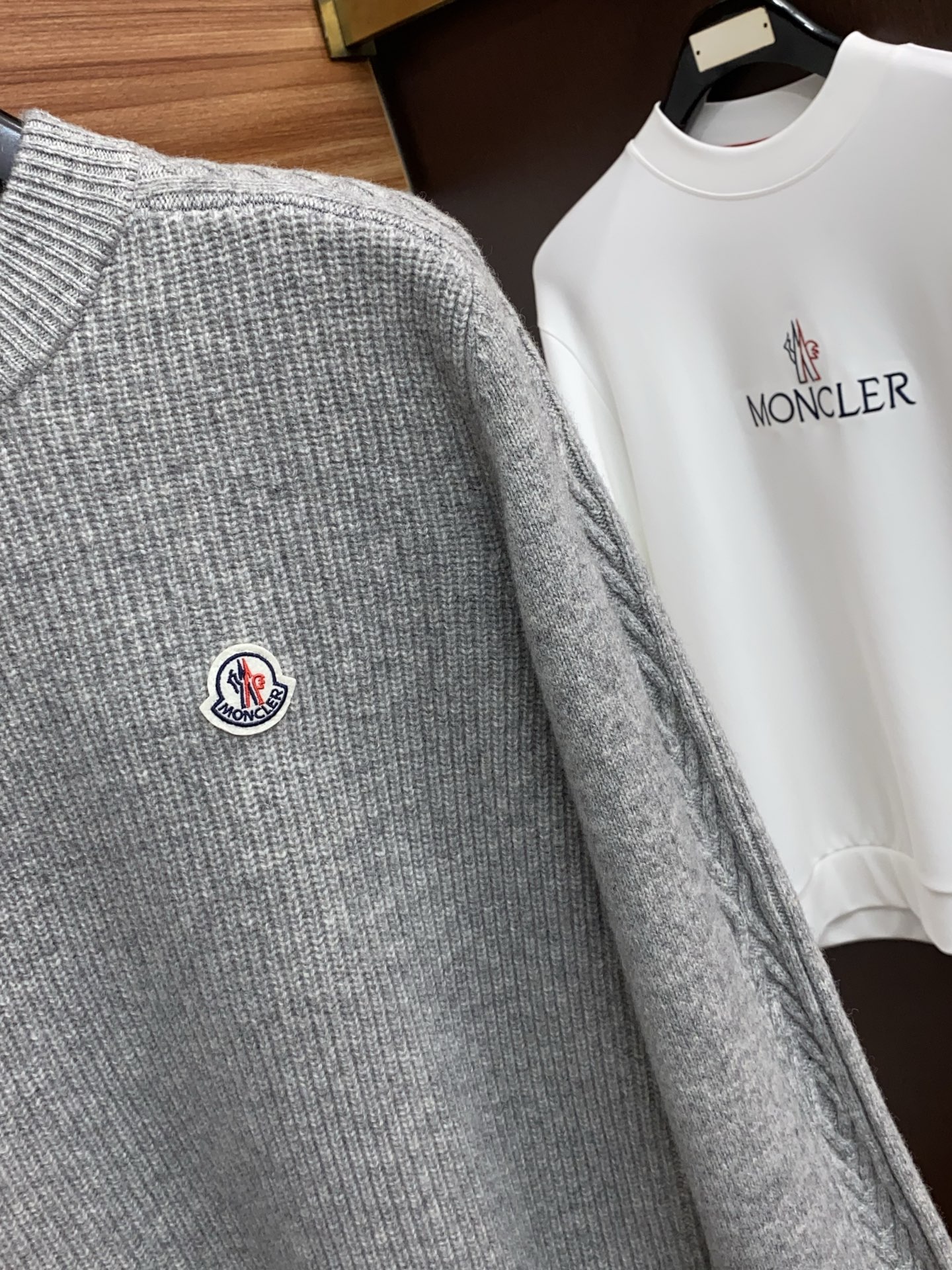 Moncler Basic Clothing Wool M-l-xl