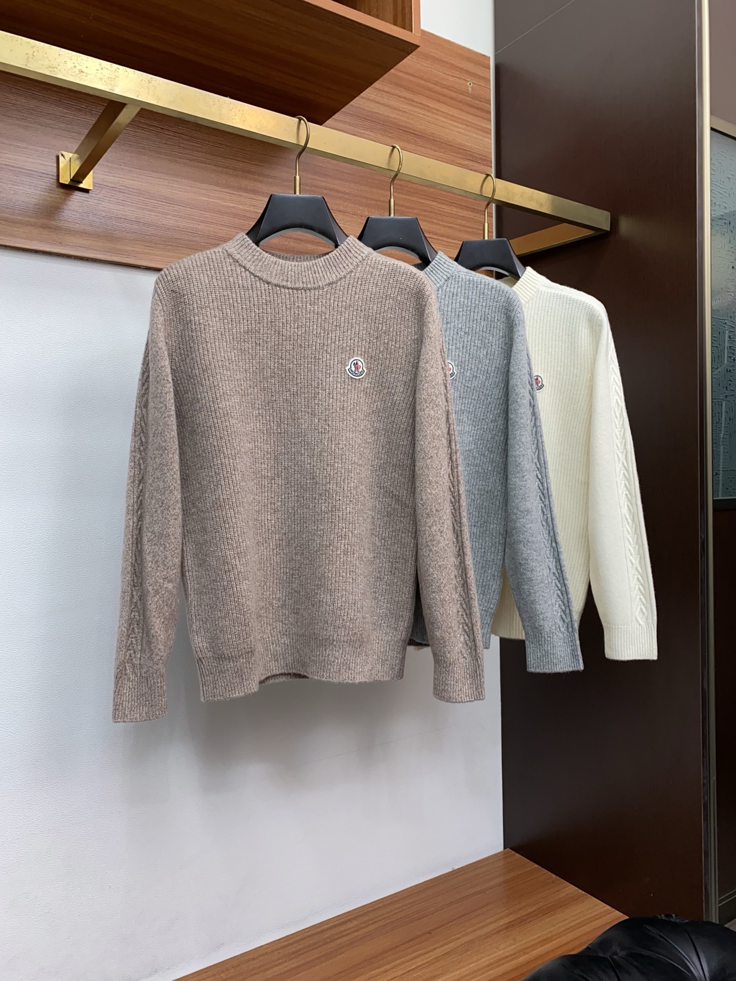 Moncler Basic Clothing Wool M-l-xl
