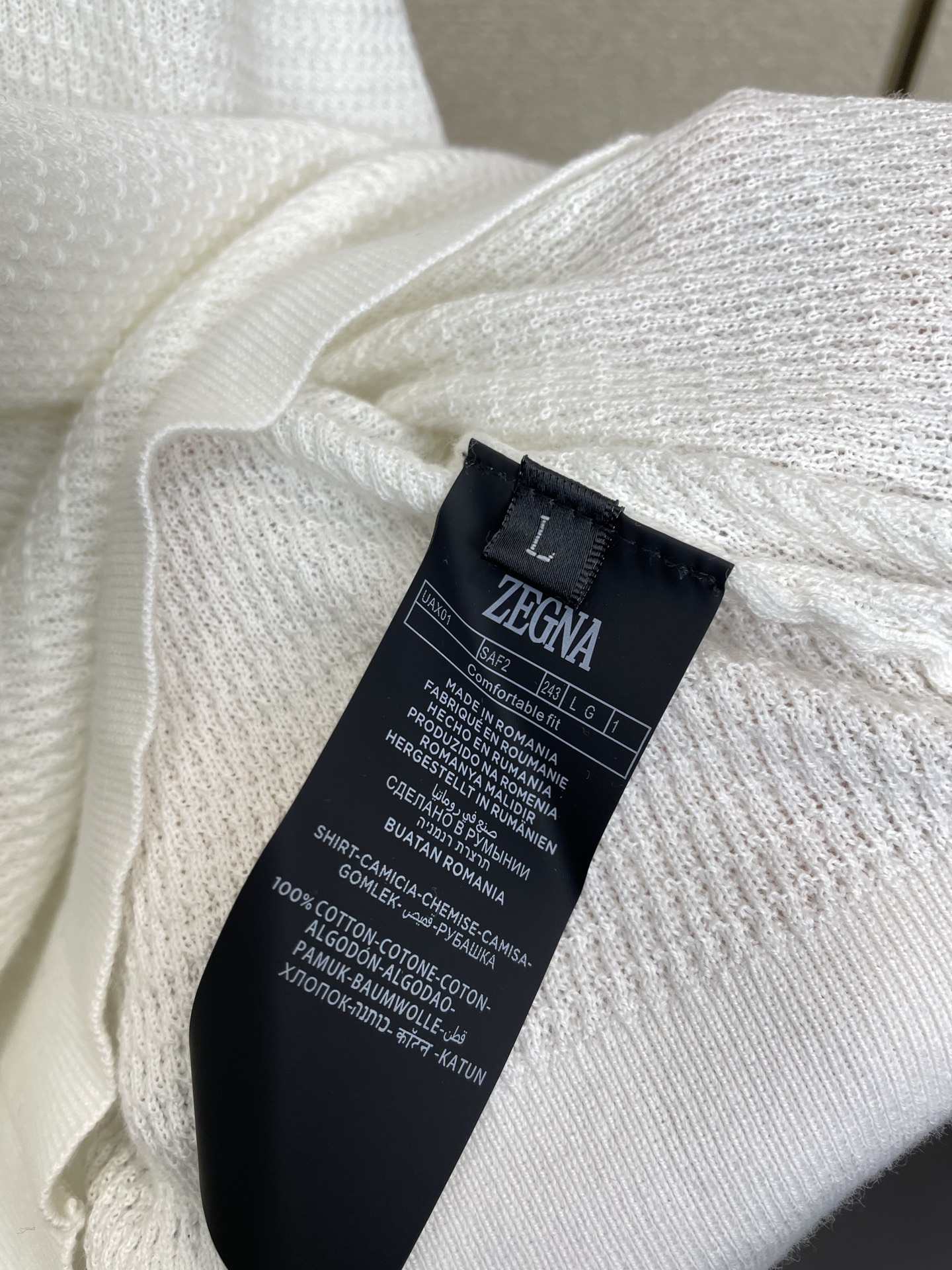 Ermenegildo Zegna Male Basic Clothing Knitted