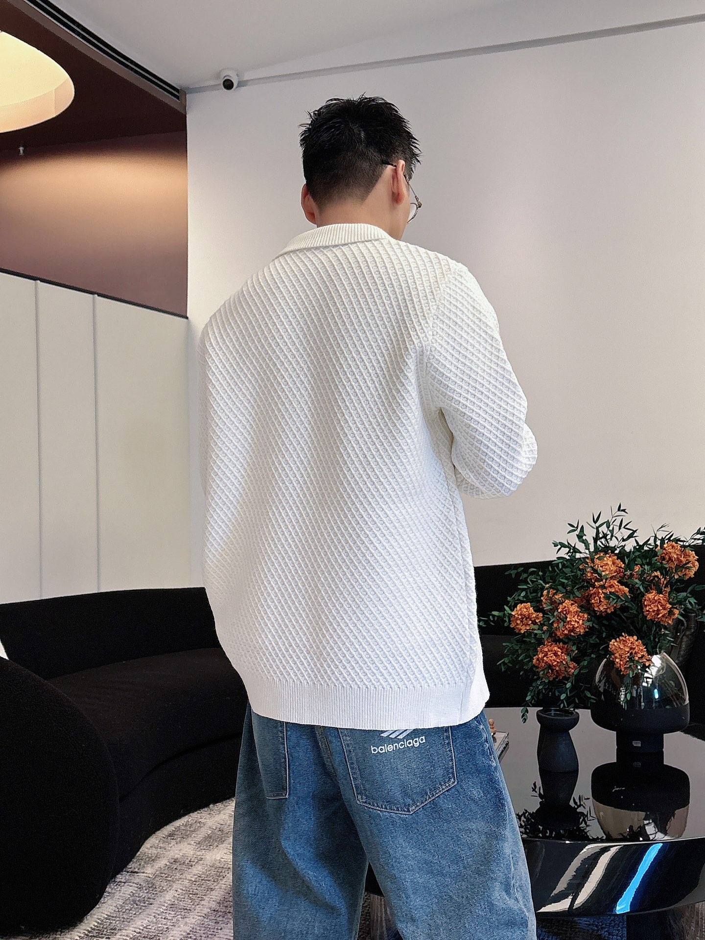 Loewe Basic Clothing Wool White S-m-l-xl-174145