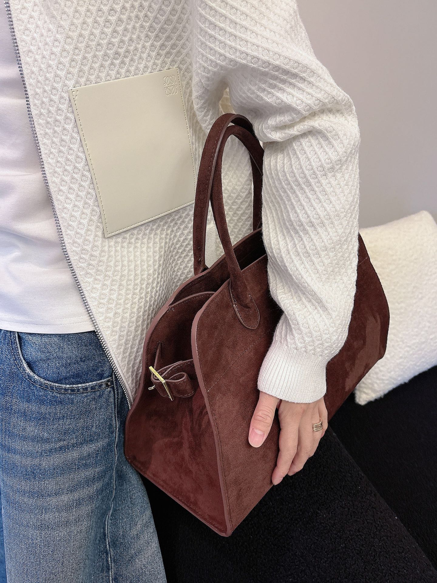 Loewe Basic Clothing Wool White S-m-l-xl-174145