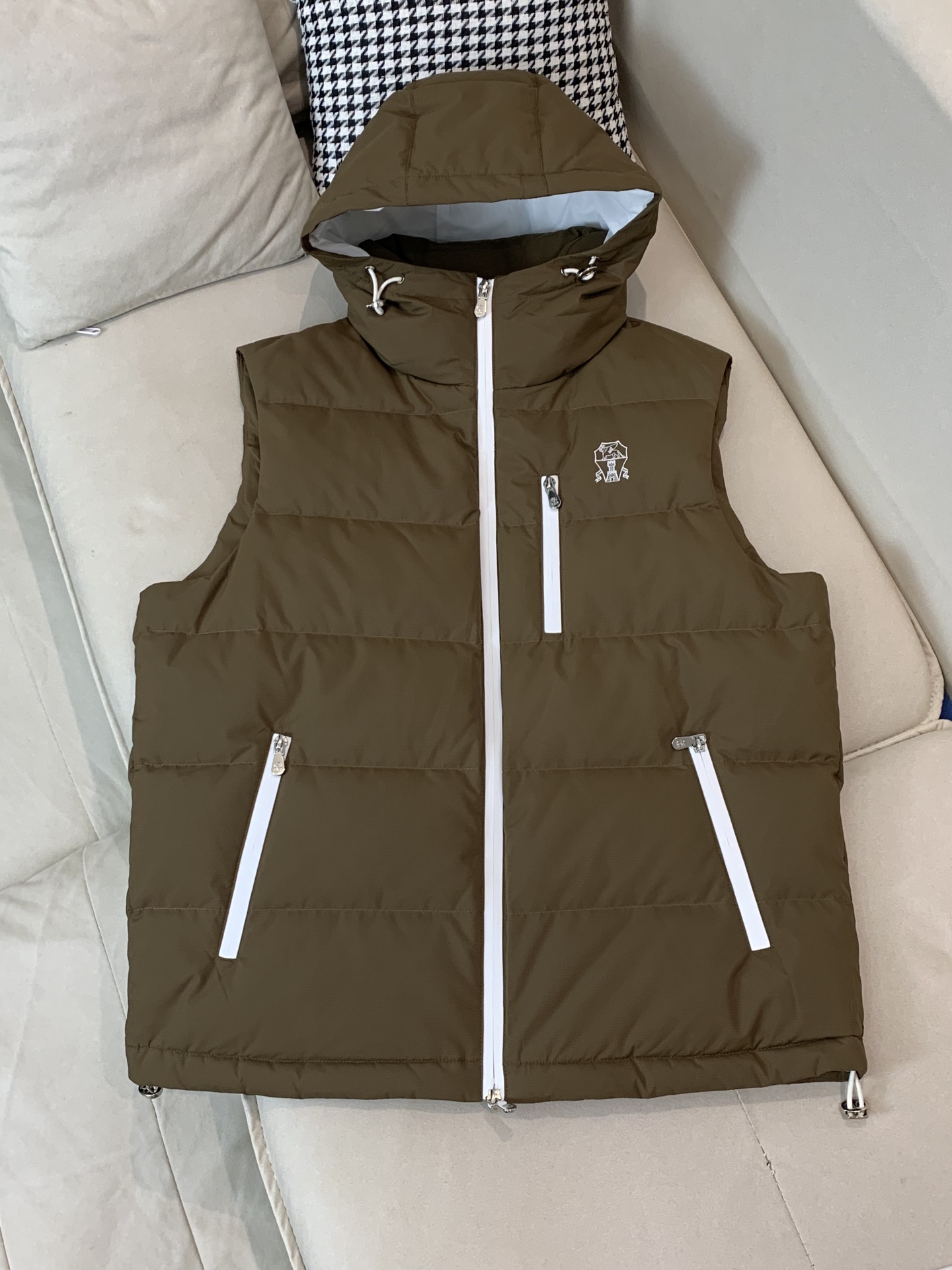 Tom Ford Male Down Vest Black M