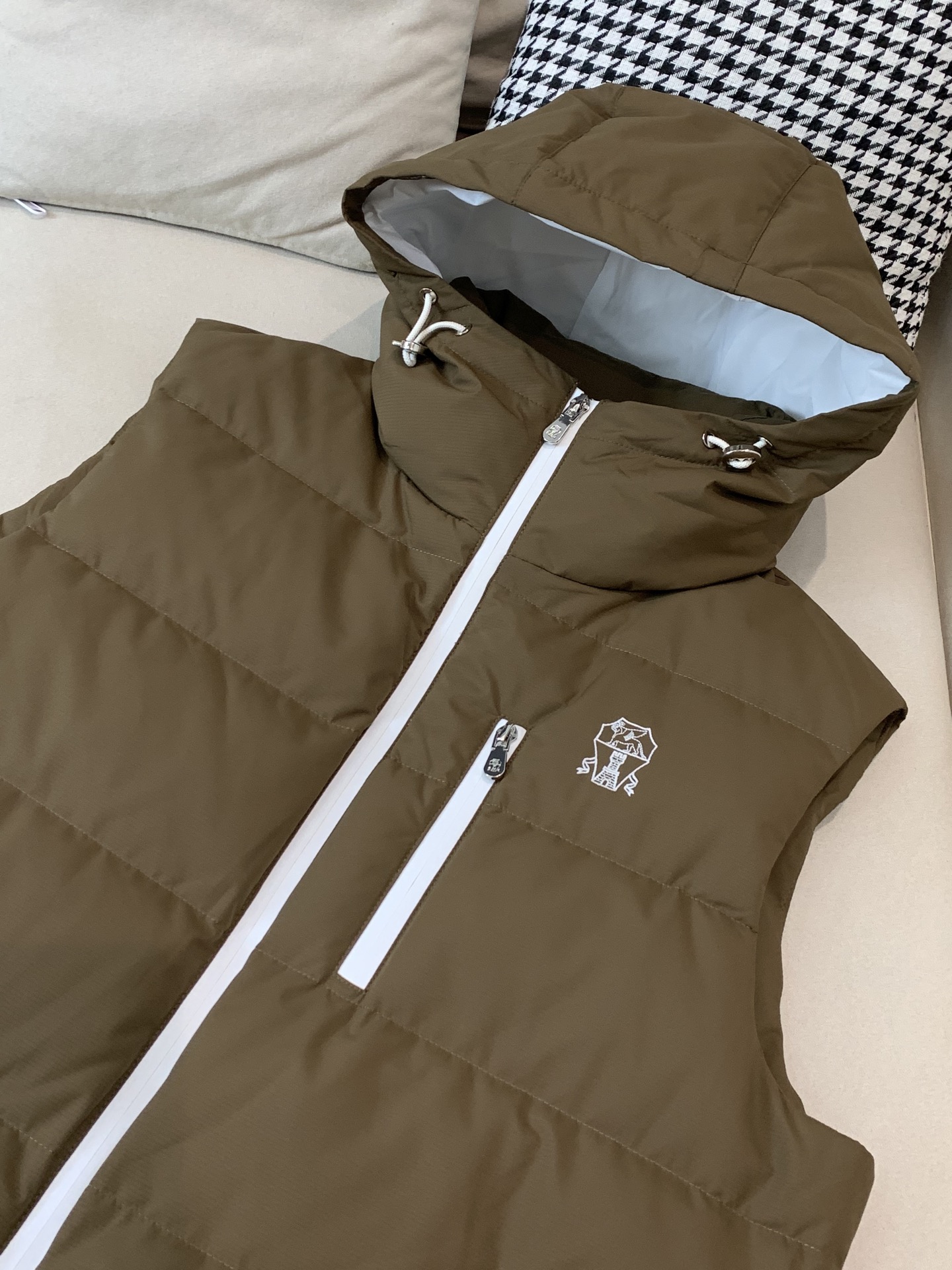 Tom Ford Male Down Vest Black M