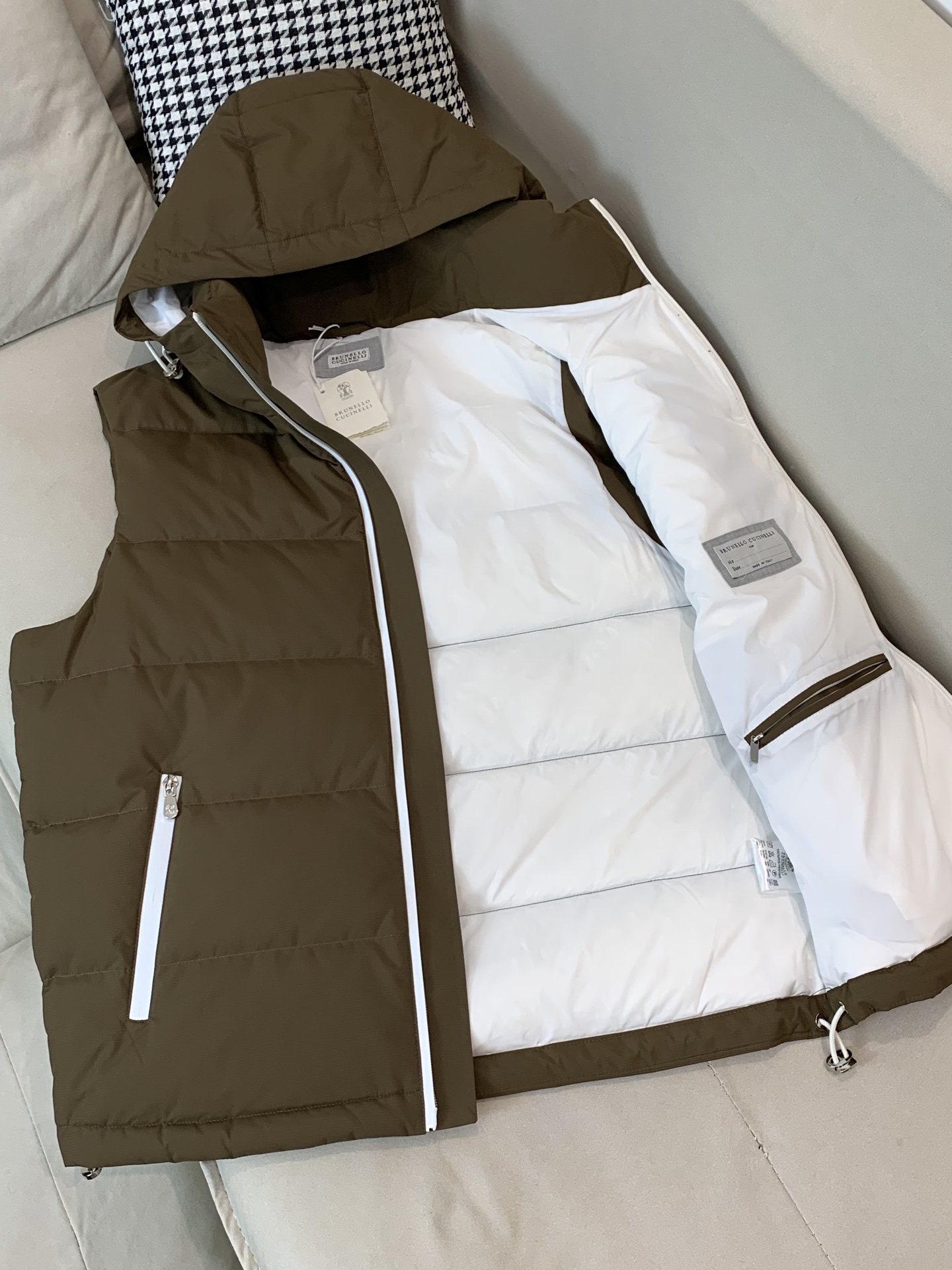Tom Ford Male Down Vest Black M