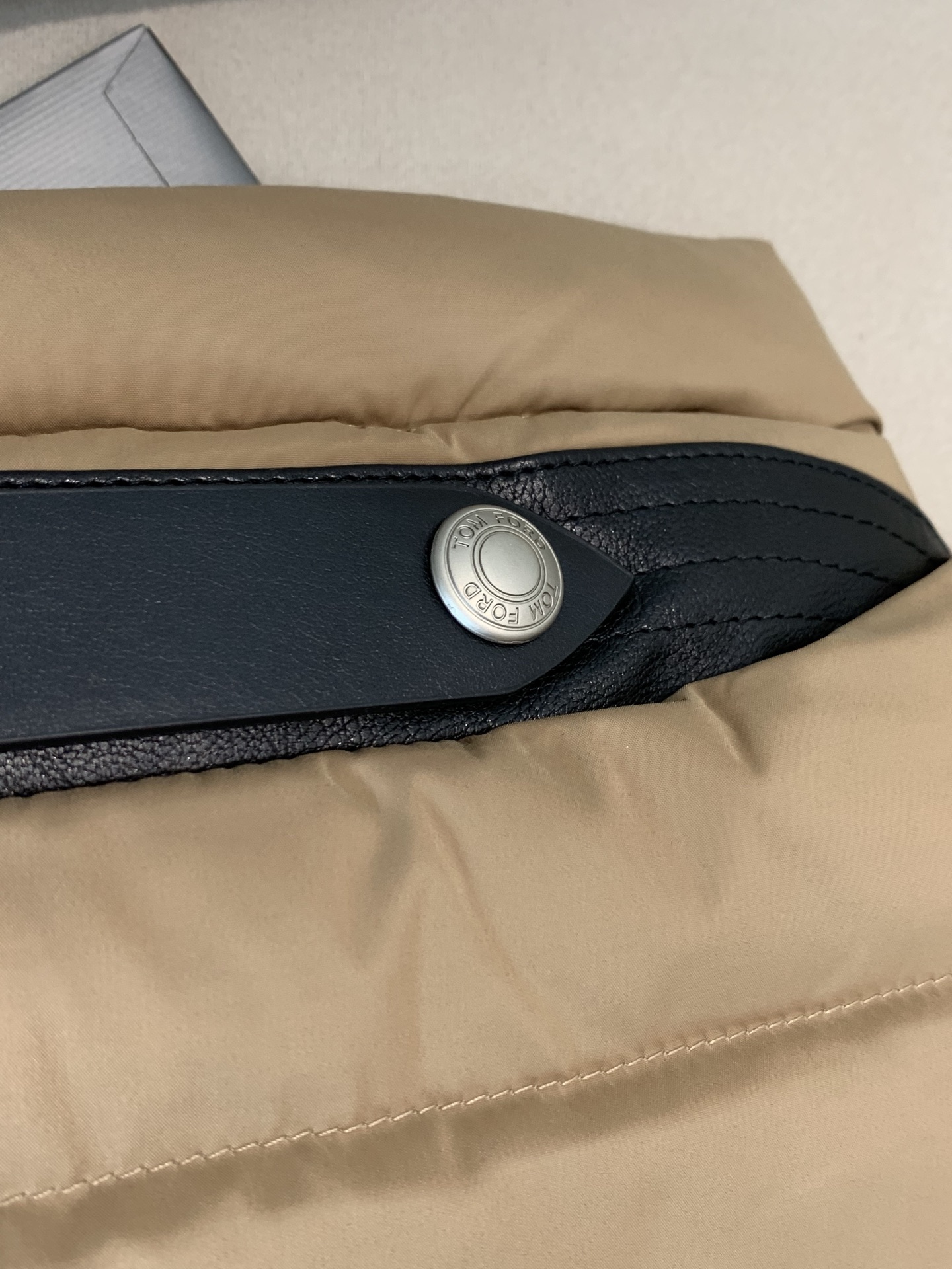 Tom Ford Male Down Vest Black M