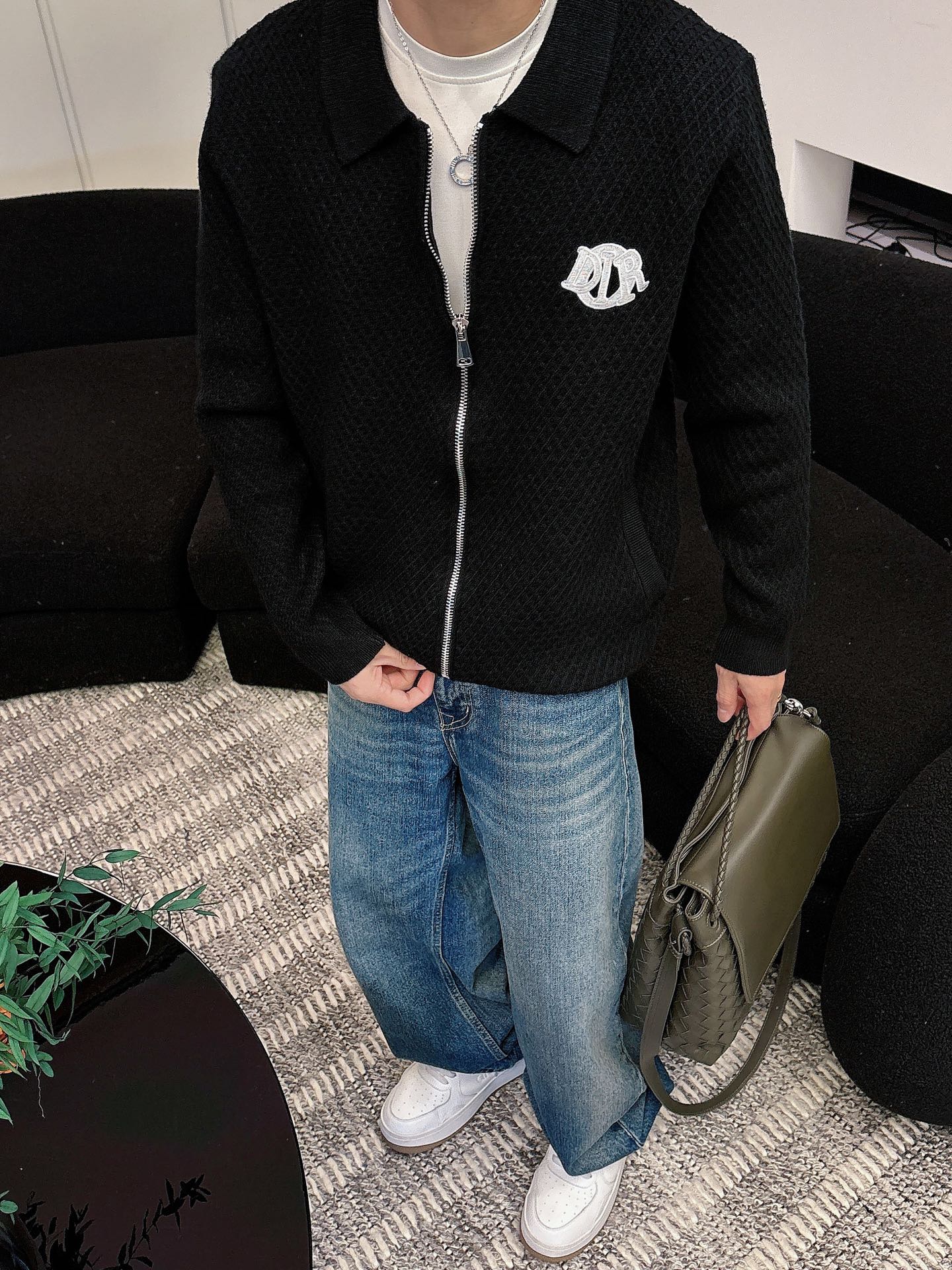 Dior Basic Clothing Wool Black S-m-l-xl-175145