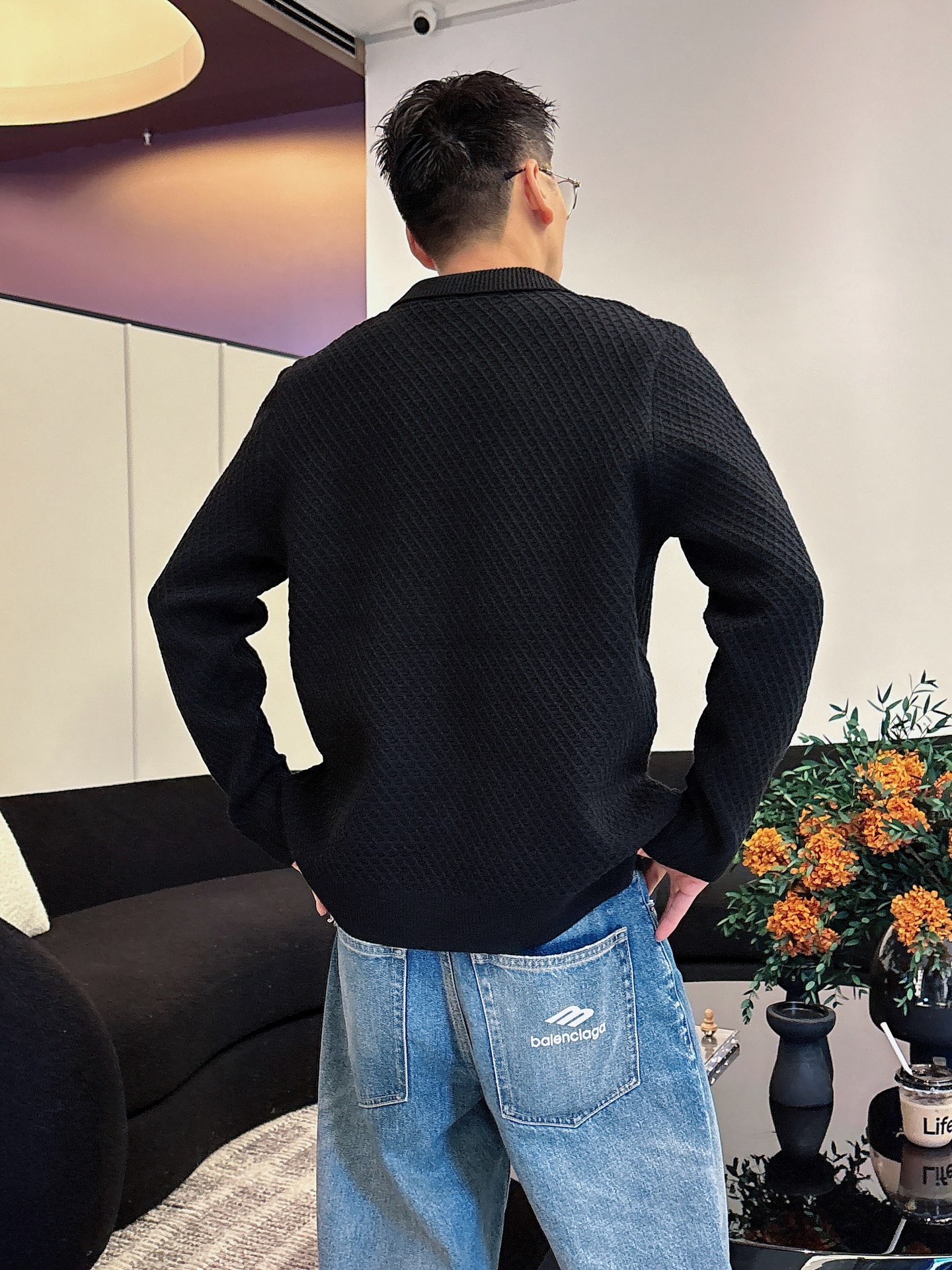 Dior Basic Clothing Wool Black S-m-l-xl-175145