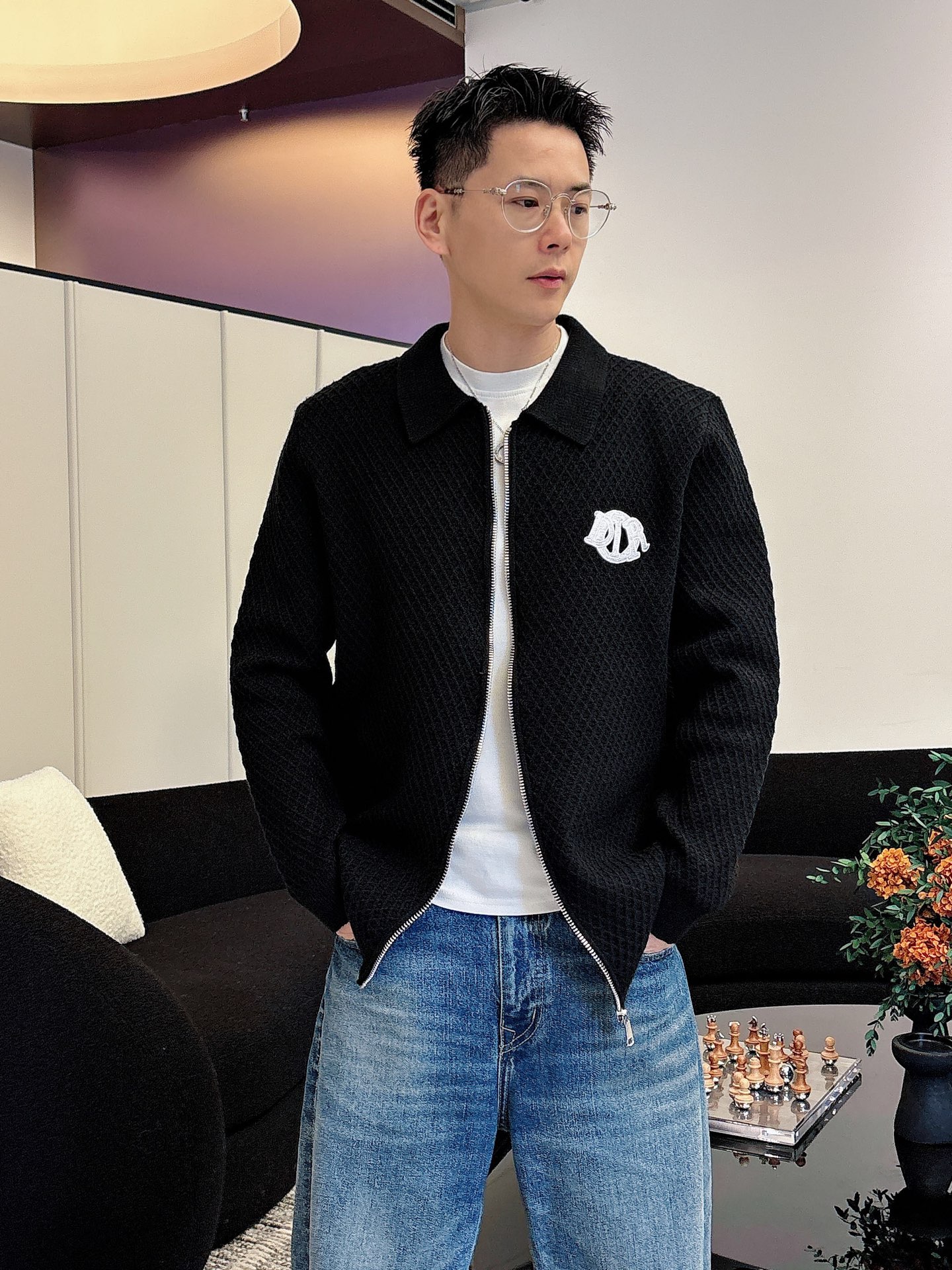 Dior Basic Clothing Wool Black S-m-l-xl-175145