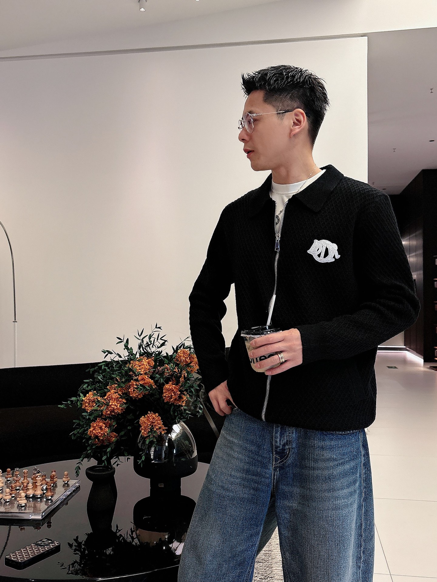 Dior Basic Clothing Wool Black S-m-l-xl-175145