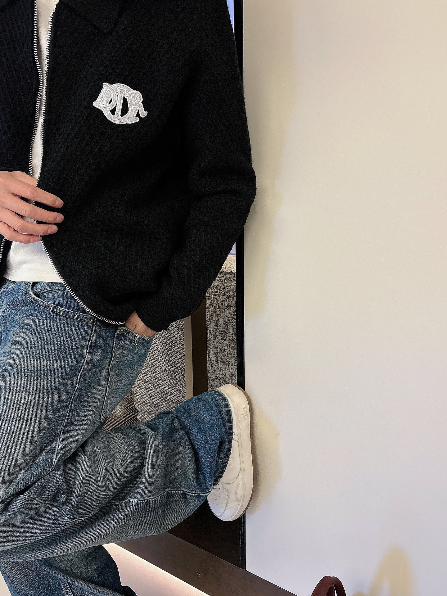 Dior Basic Clothing Wool Black S-m-l-xl-175145