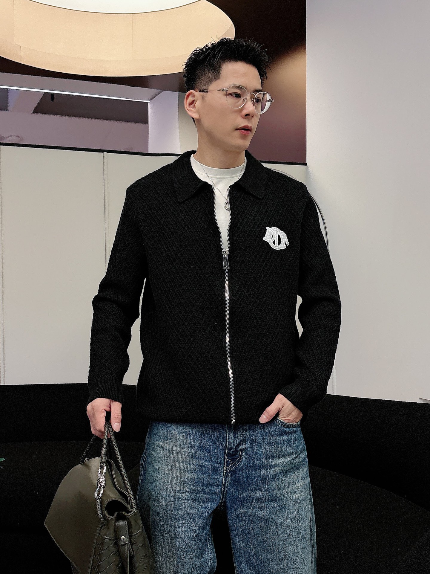 Dior Basic Clothing Wool Black S-m-l-xl-175145