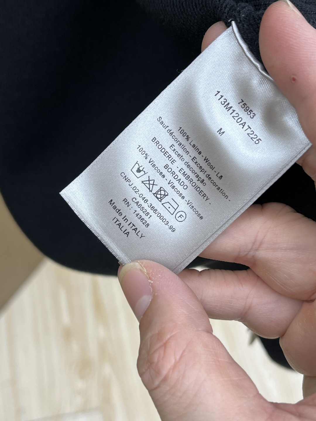 Dior Basic Clothing Knitted Black S-xxl