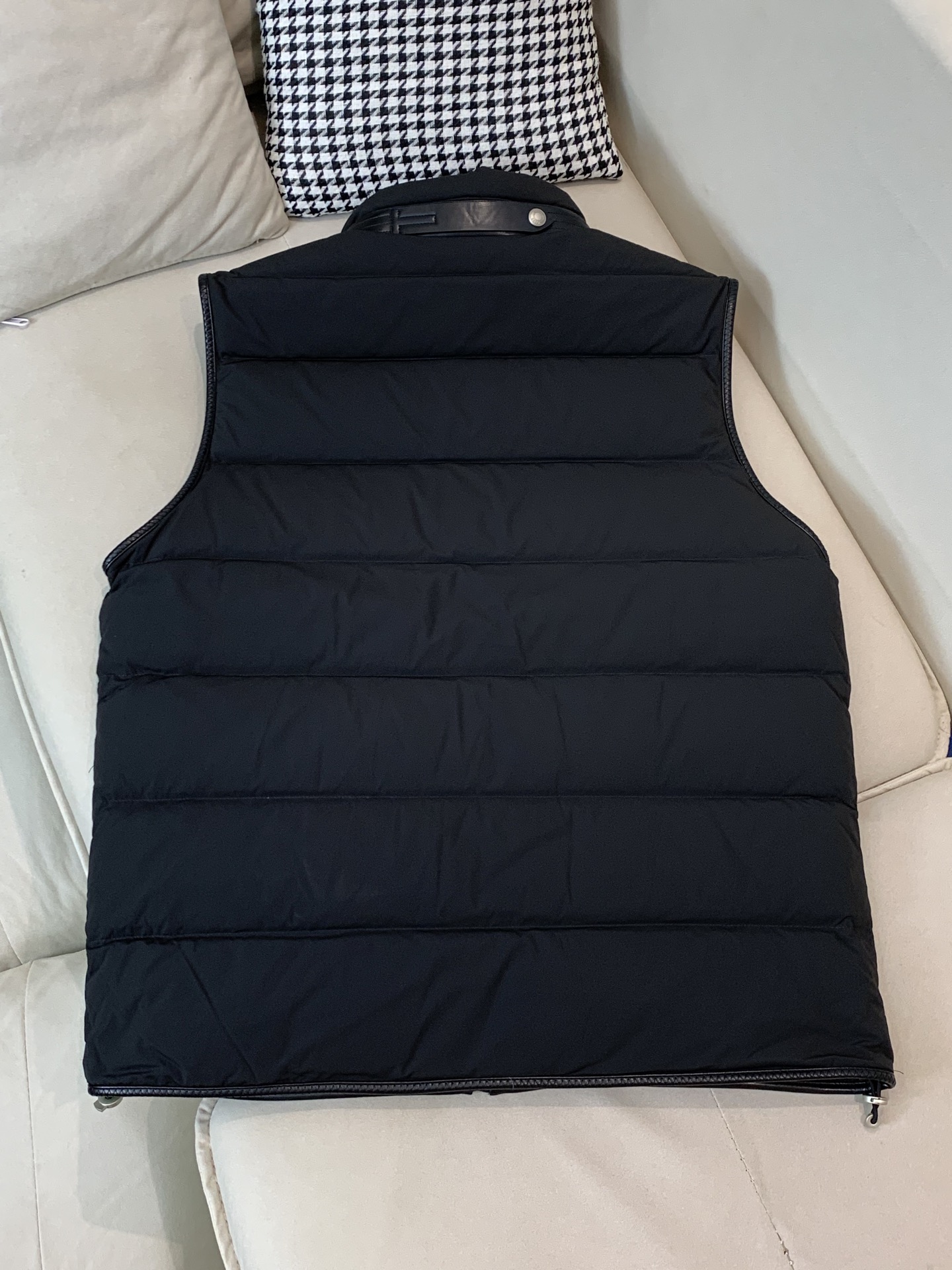 Tom Ford Male Down Vest Black M