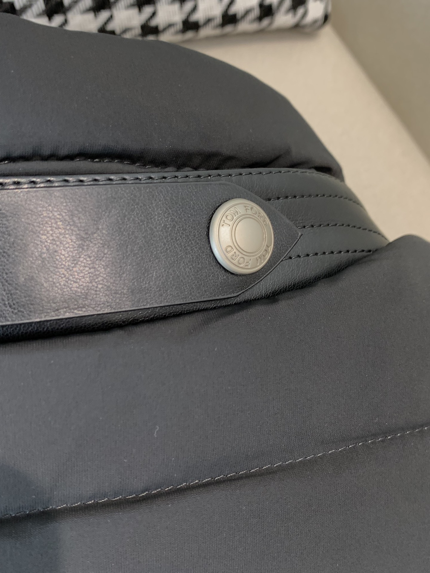 Tom Ford Male Down Vest Black M