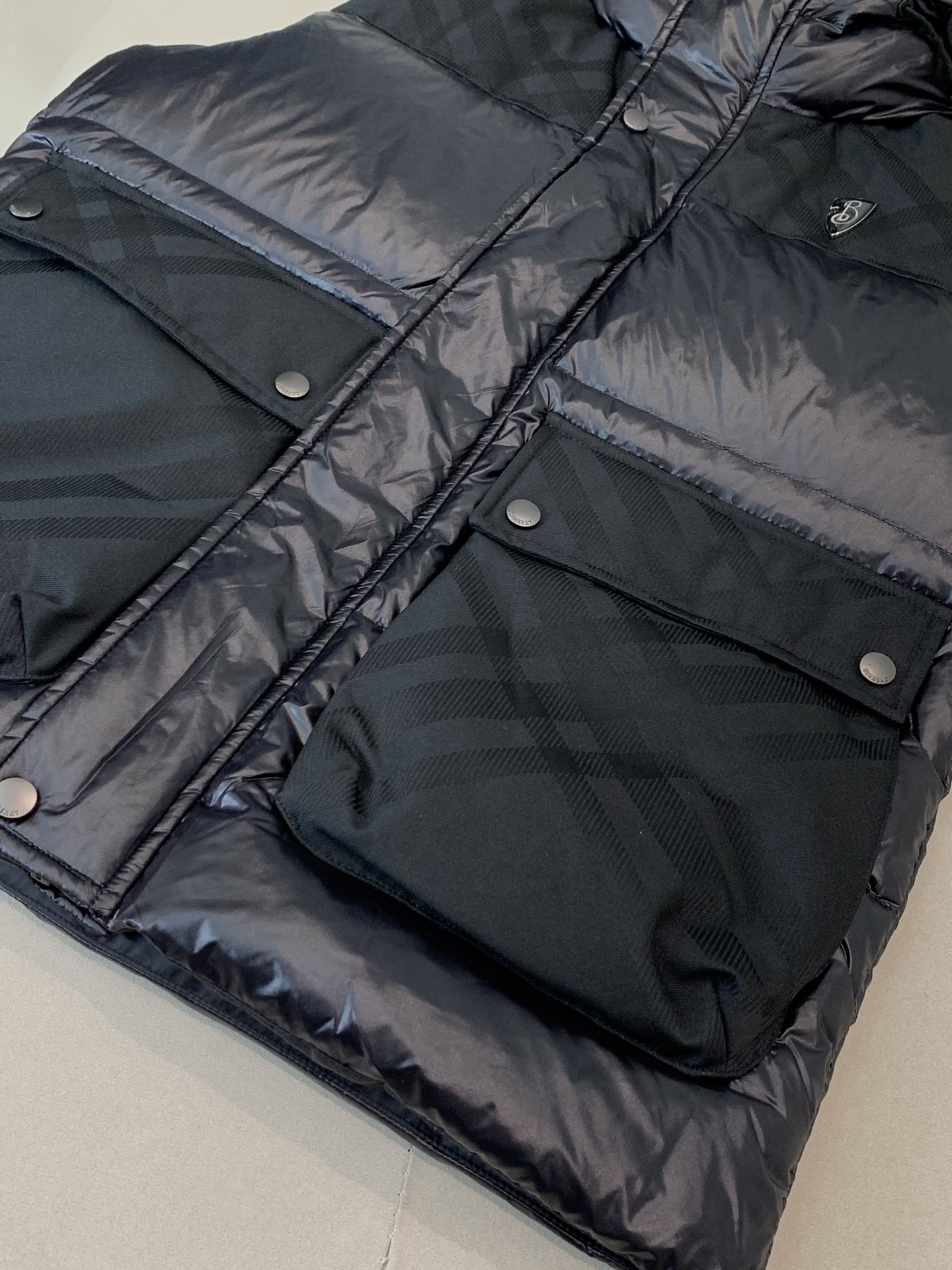 Burberry Male Down Vest Black