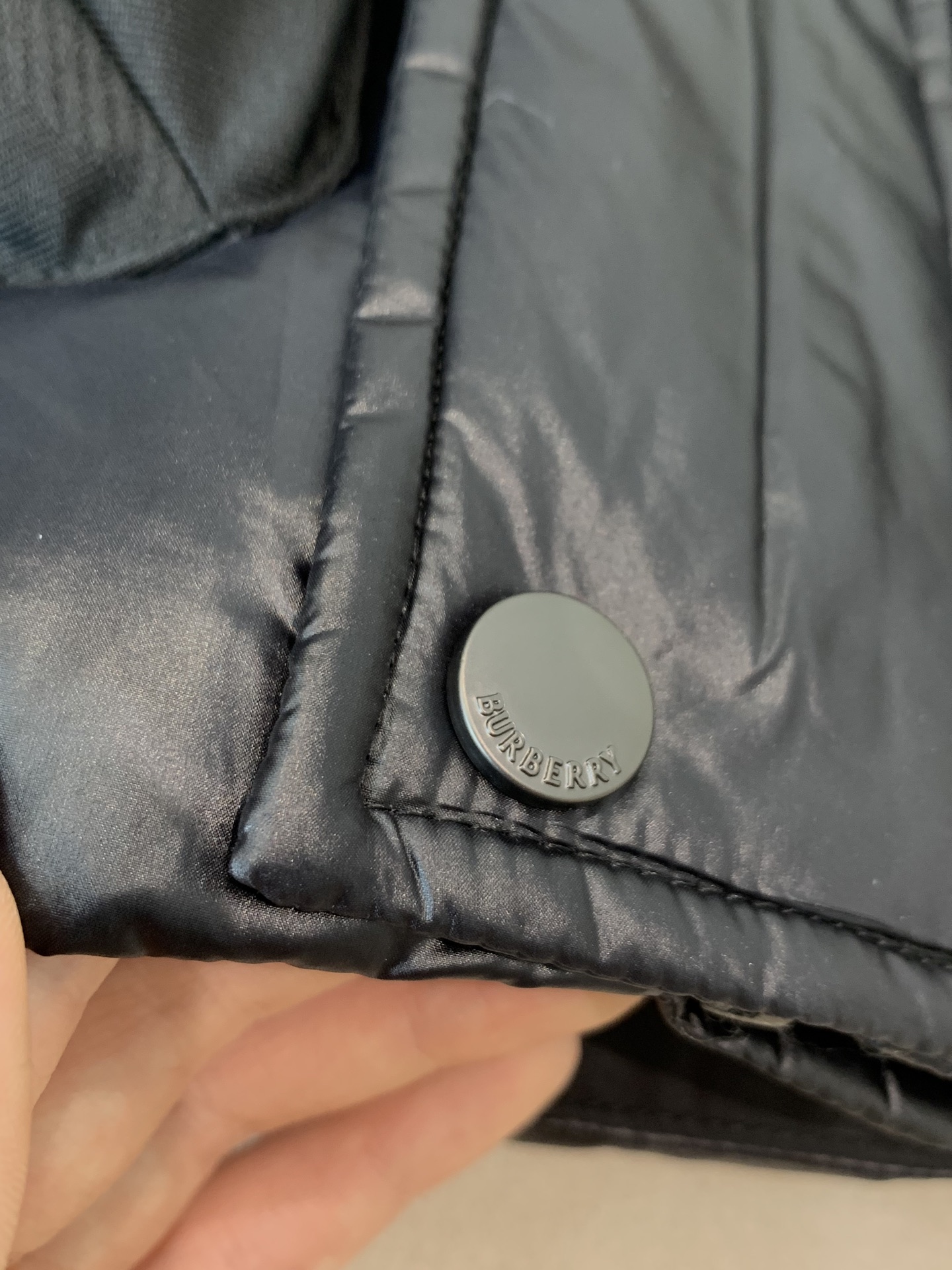 Burberry Male Down Vest Black
