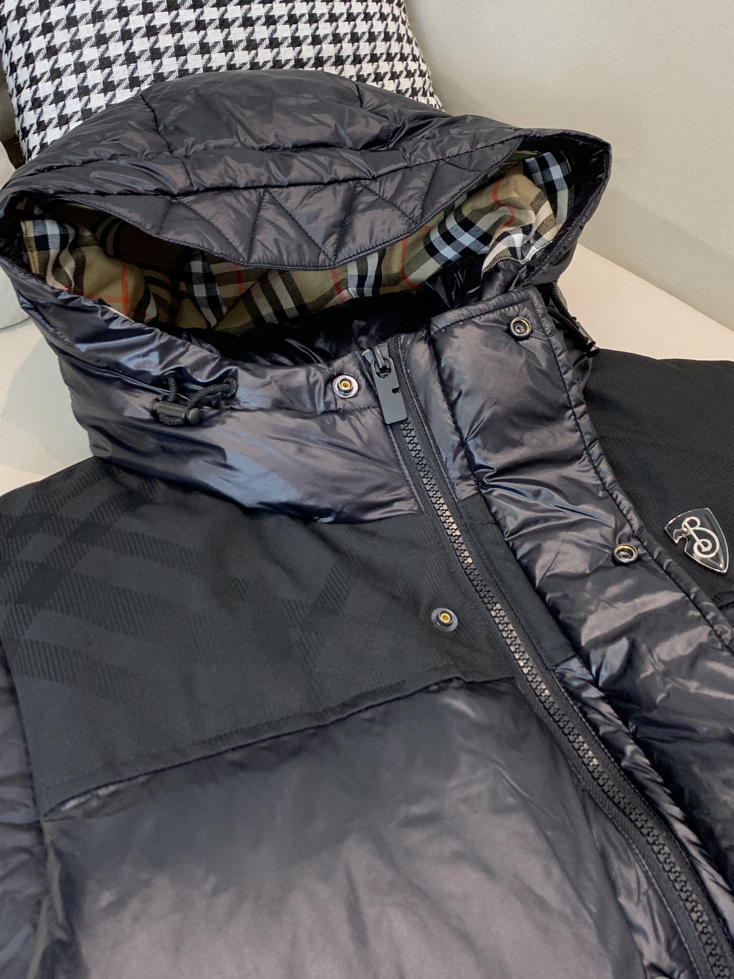 Burberry Male Down Vest Black