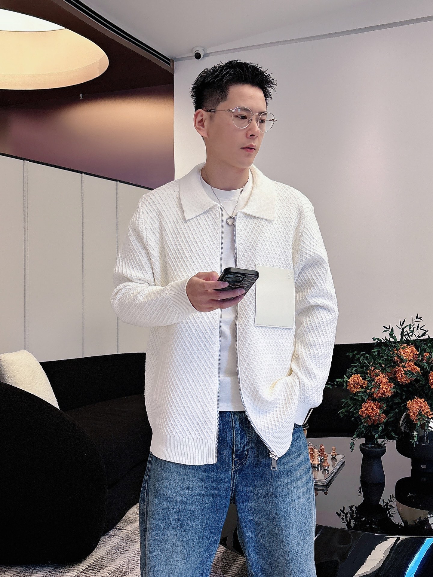 Loewe Basic Clothing Wool White S-m-l-xl-174145