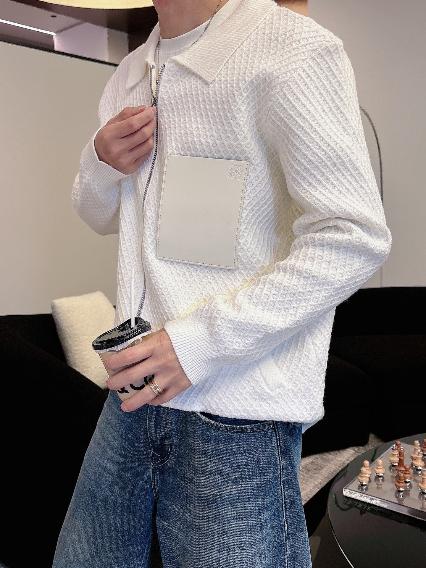 Loewe Basic Clothing Wool White S-m-l-xl-174145