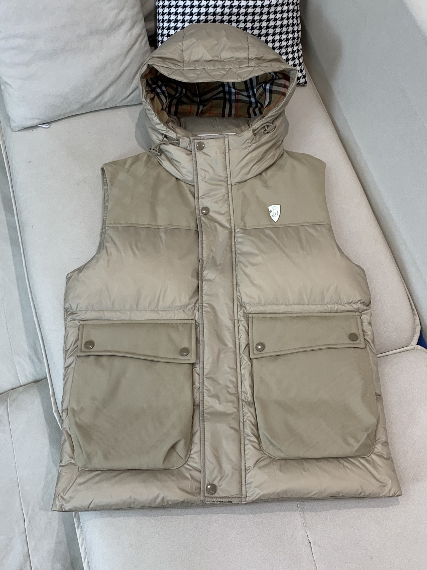 Burberry Male Down Vest Black