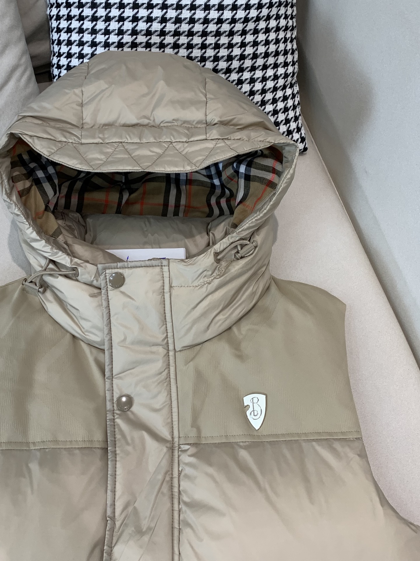 Burberry Male Down Vest Black